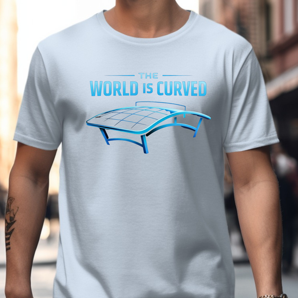 The World is Curved T-Shirt