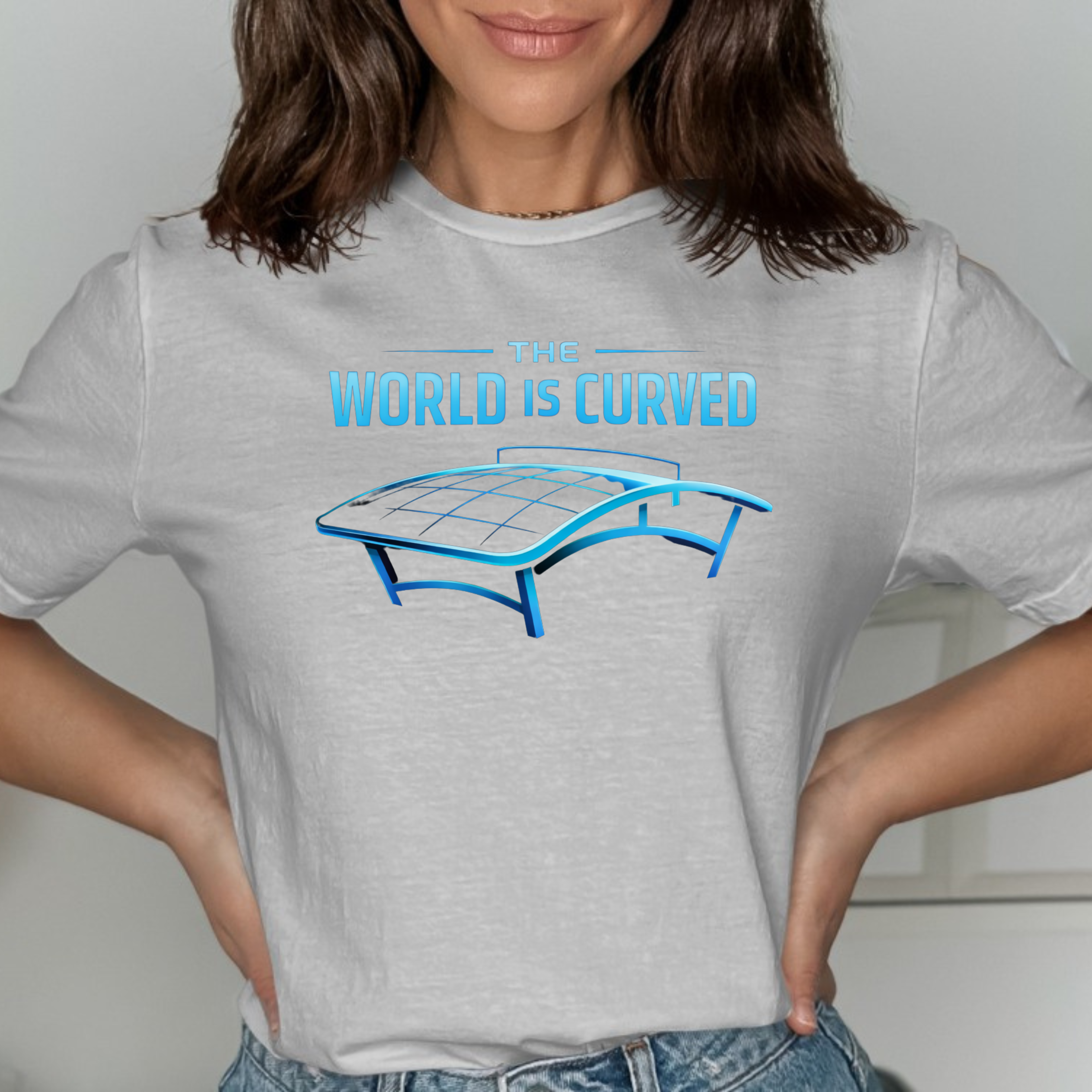 The World is Curved T-Shirt
