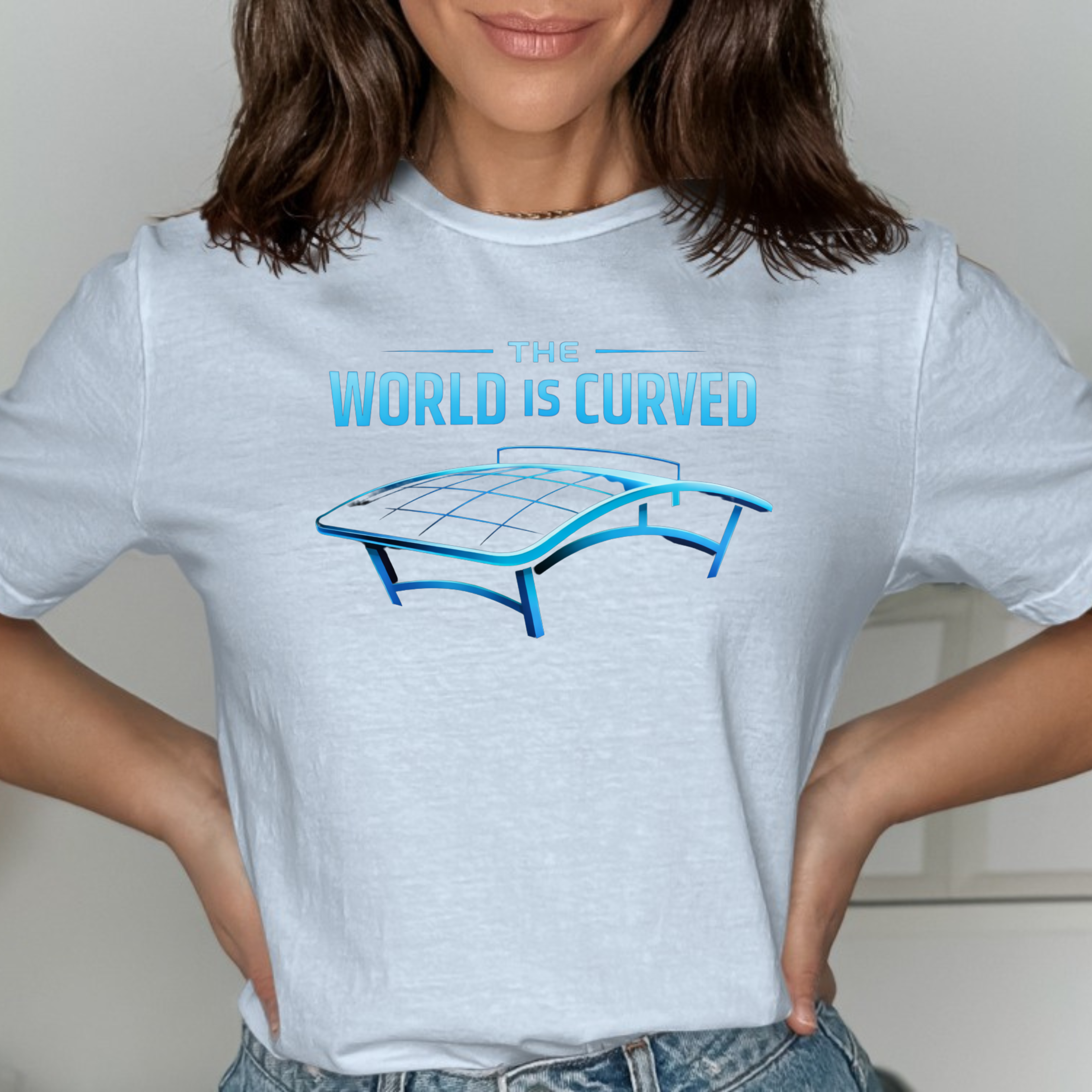The World is Curved T-Shirt