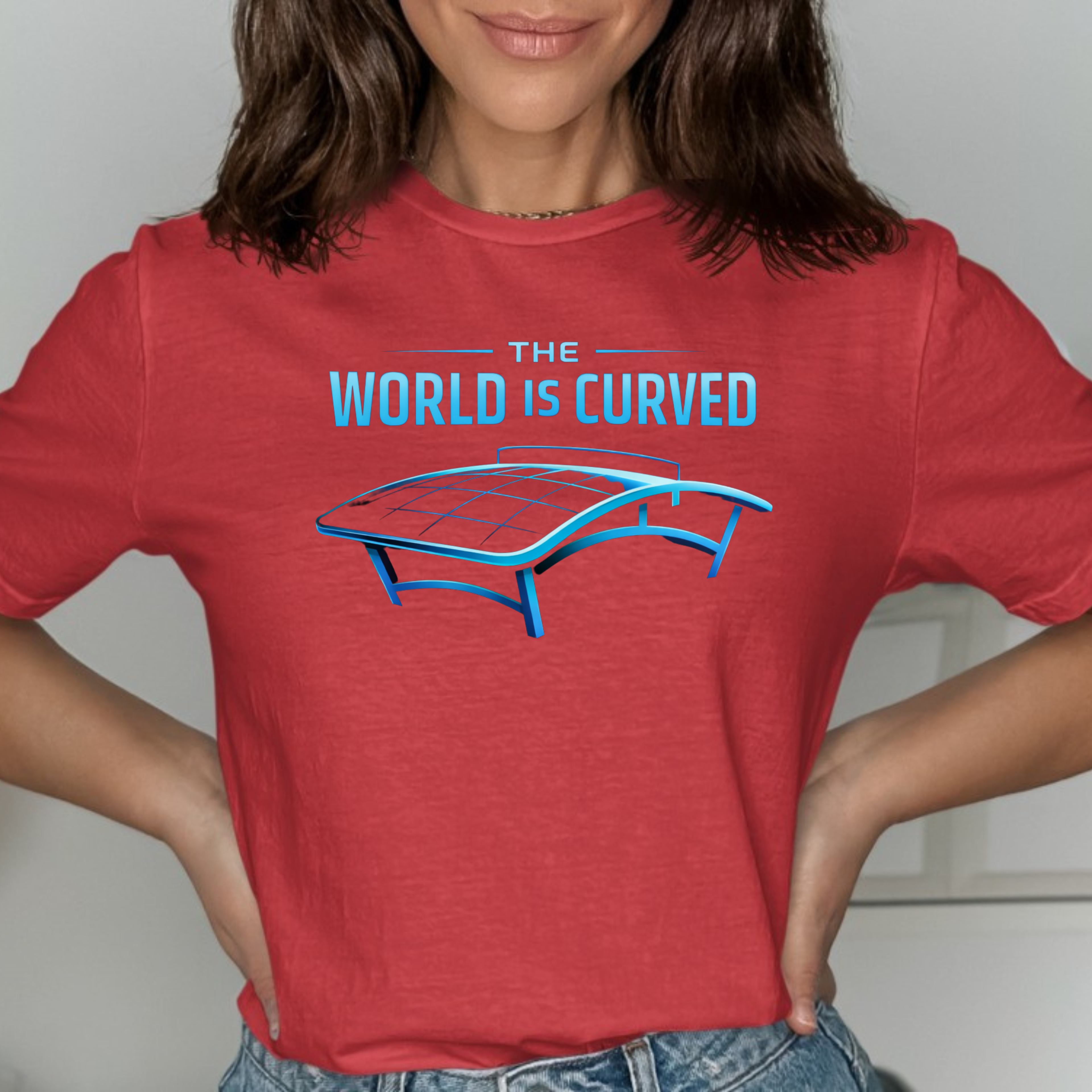 The World is Curved T-Shirt