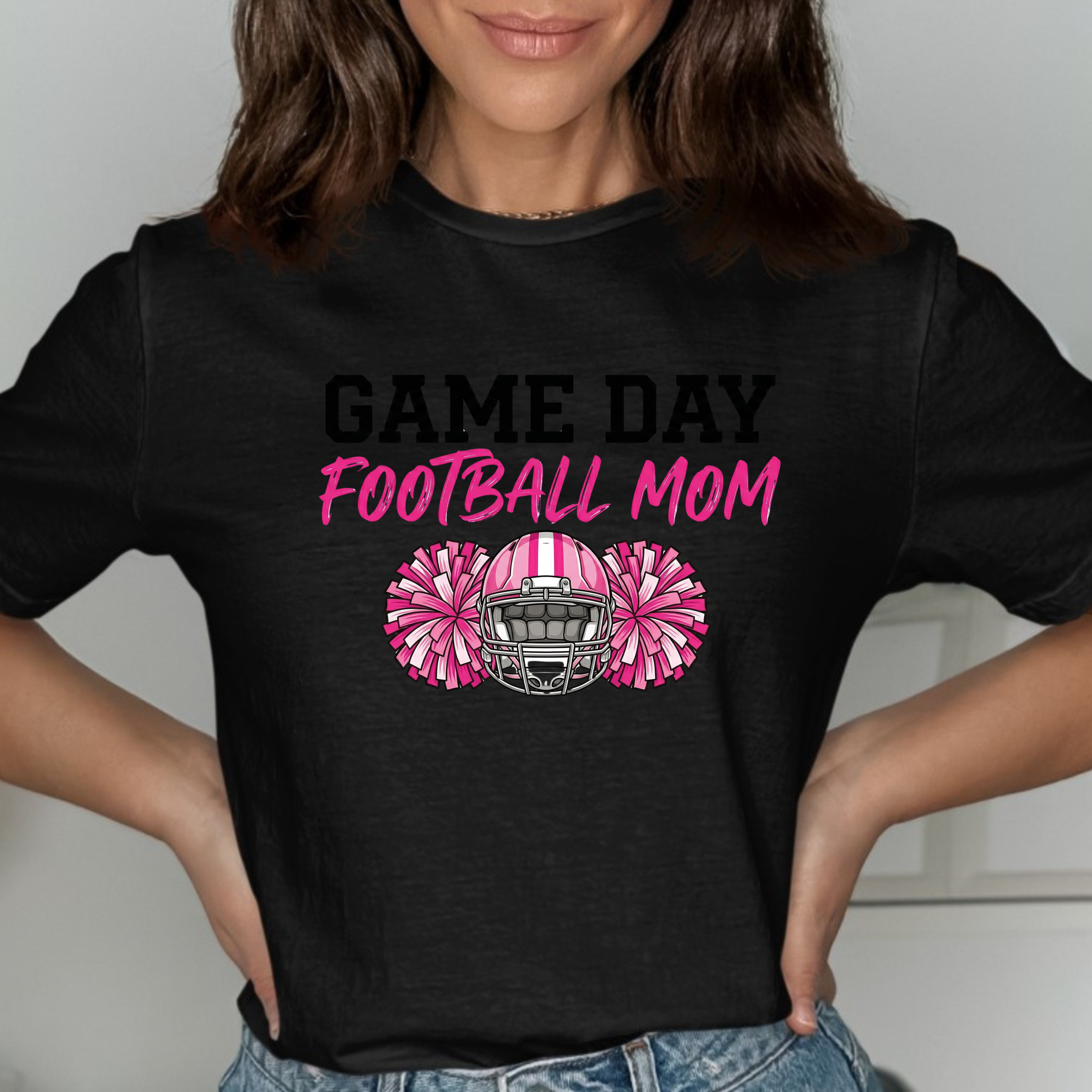 Game Day Football Mom T-Shirt