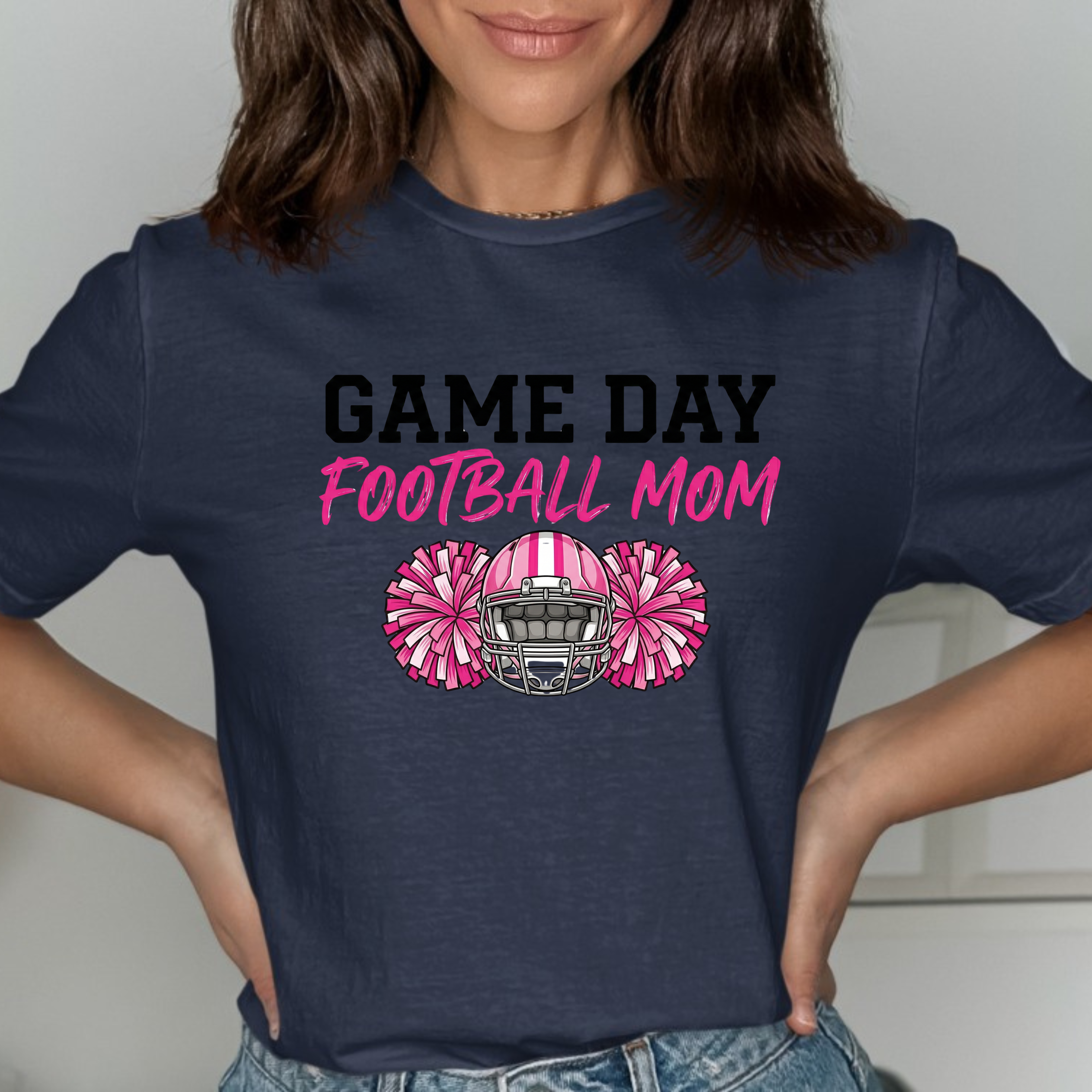 Game Day Football Mom T-Shirt