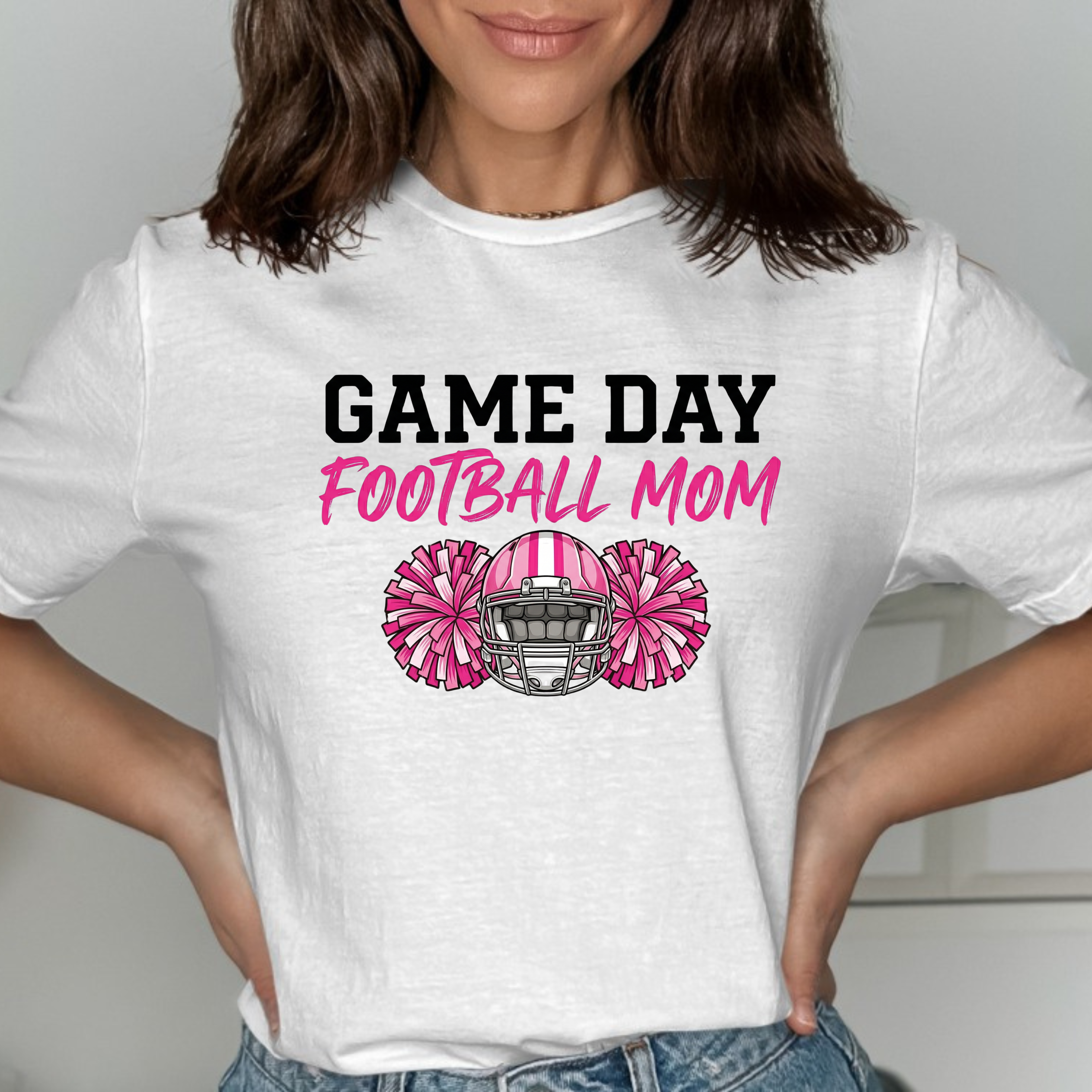 Game Day Football Mom T-Shirt