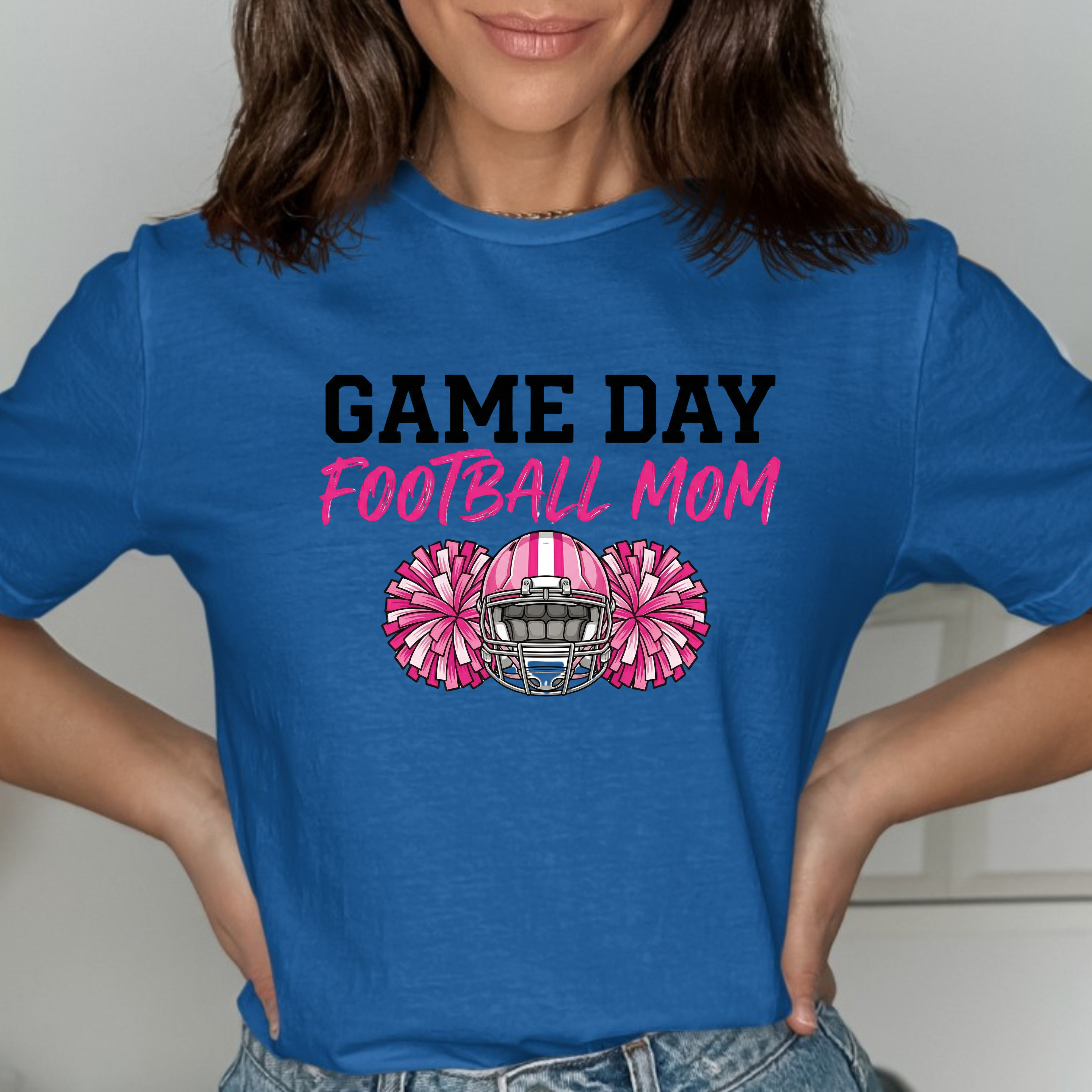 Game Day Football Mom T-Shirt