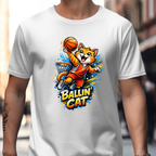 Ballin Cat T-Shirt