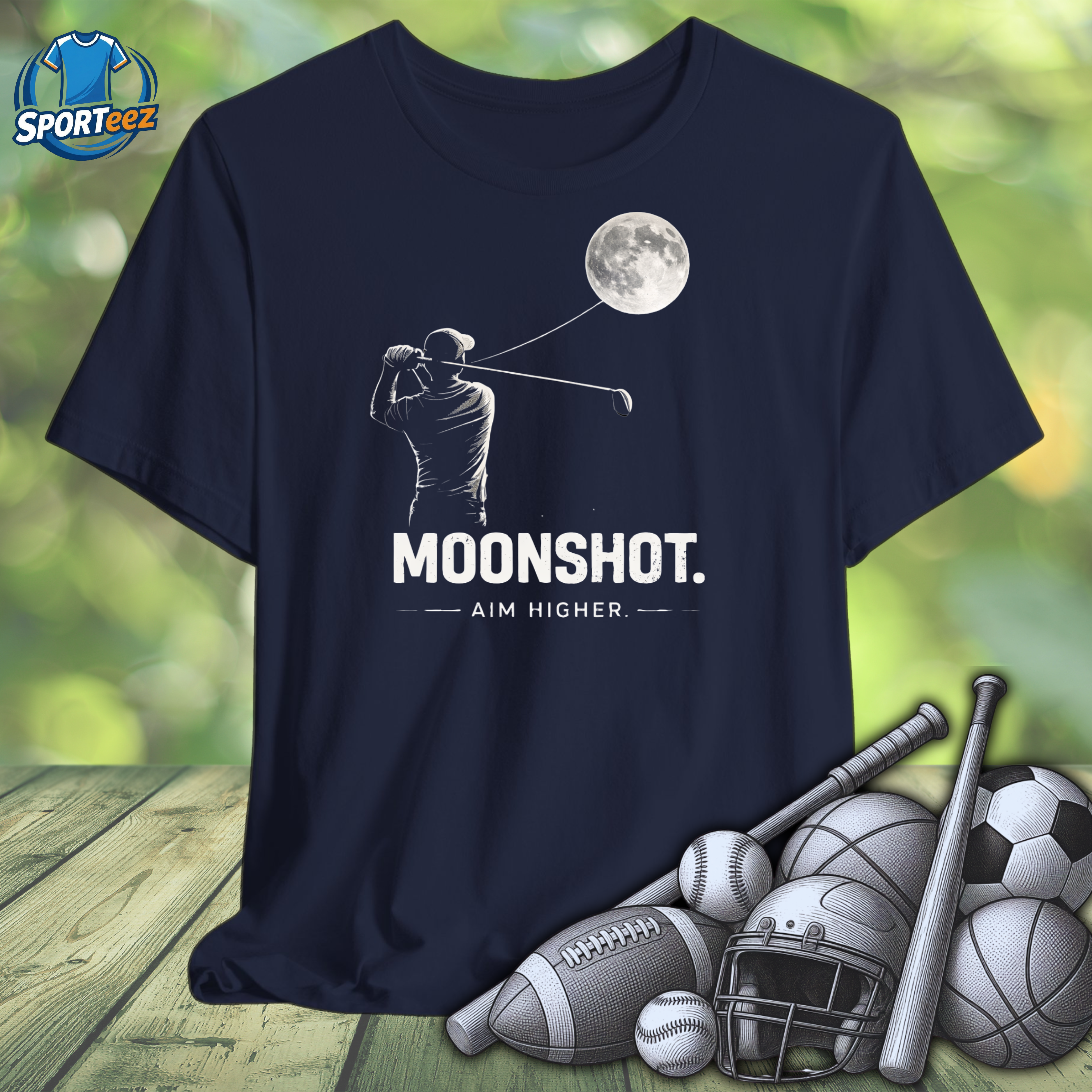 Golf Moonshot Tee