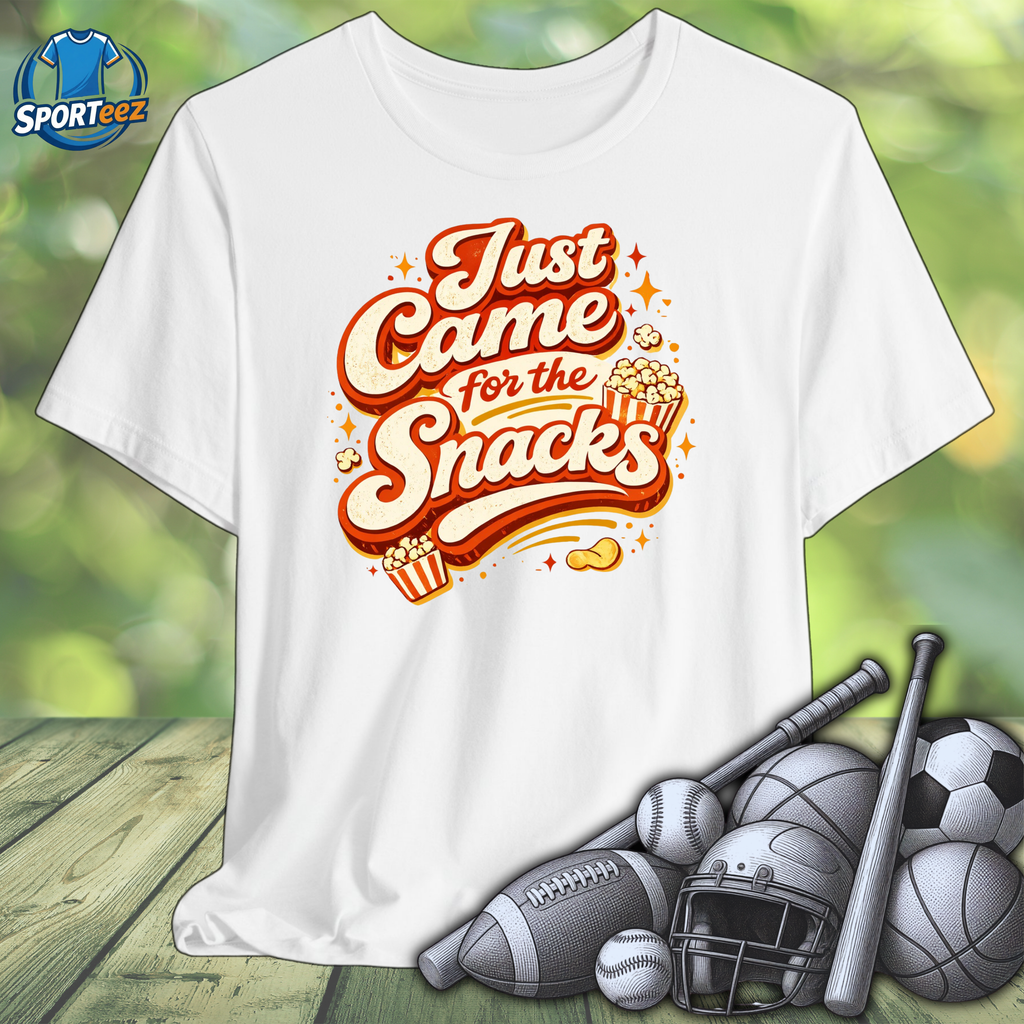 Just Came for Snacks Tee