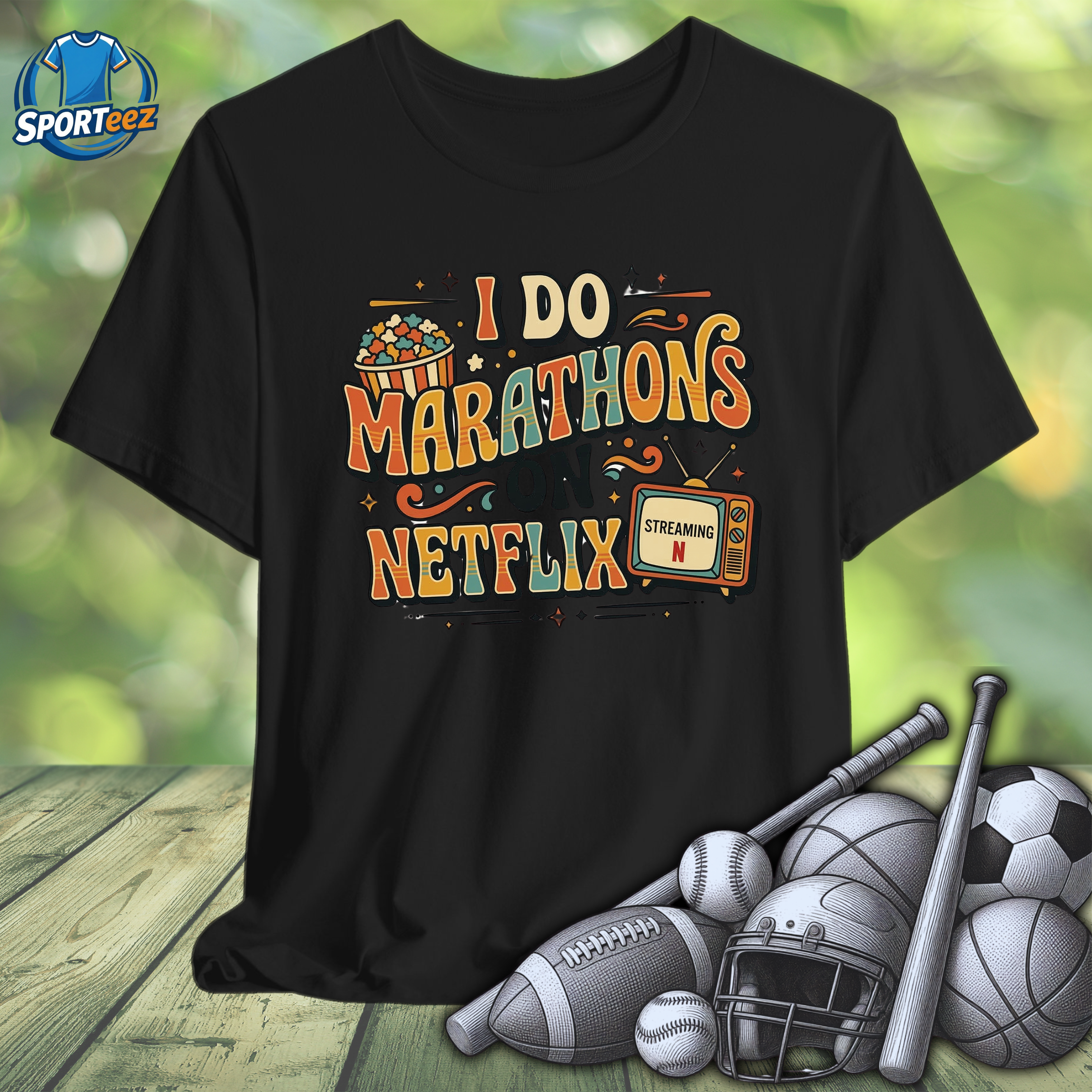 I Do Marathons on Netflix Tee