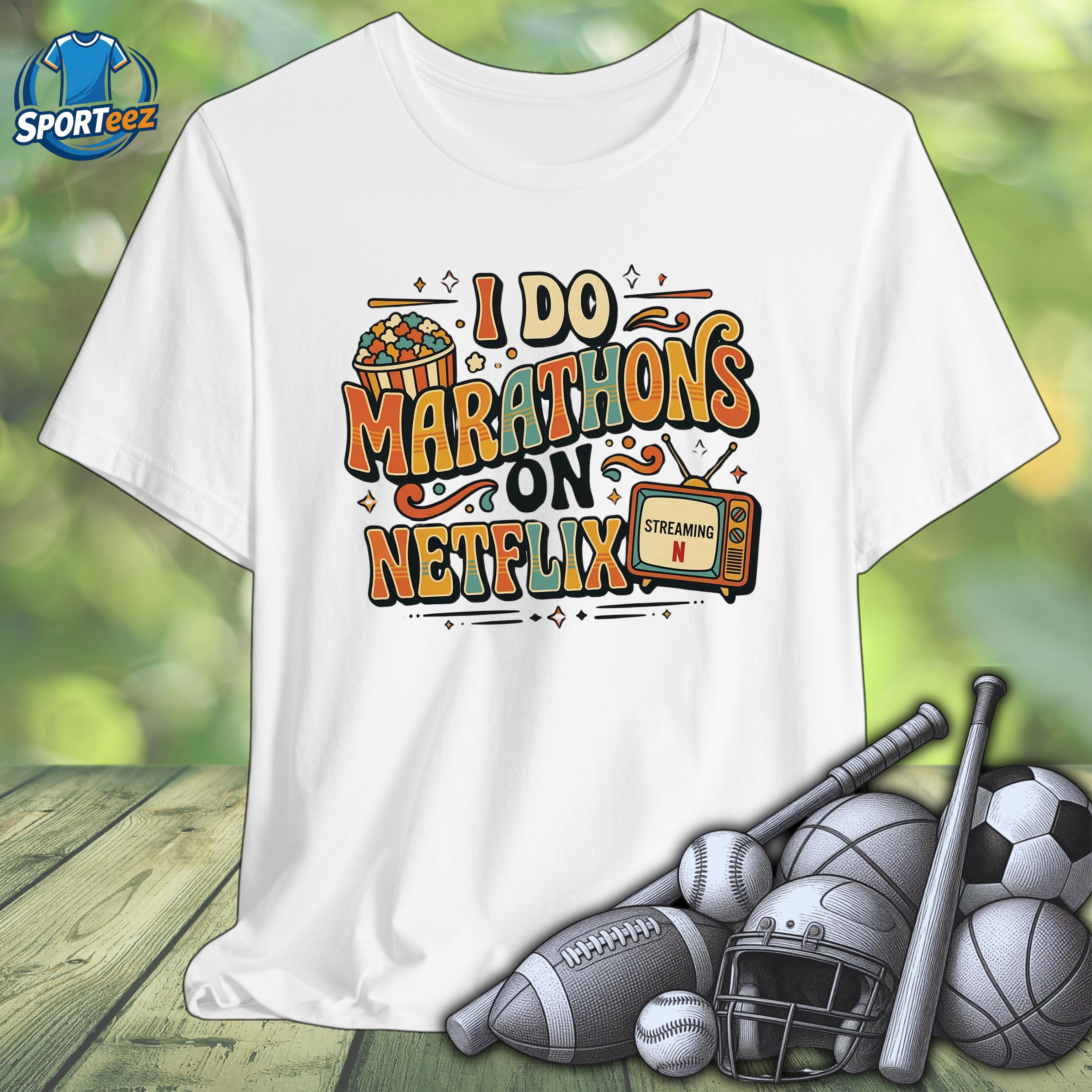 I Do Marathons on Netflix Tee
