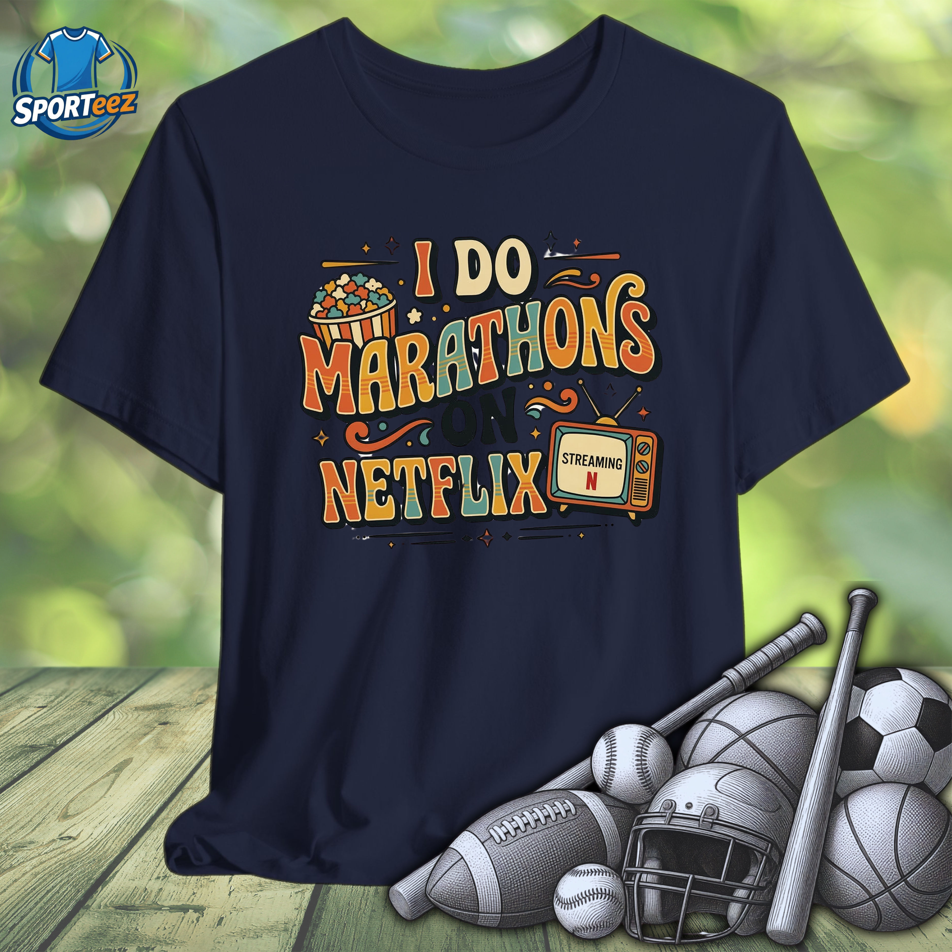 I Do Marathons on Netflix Tee
