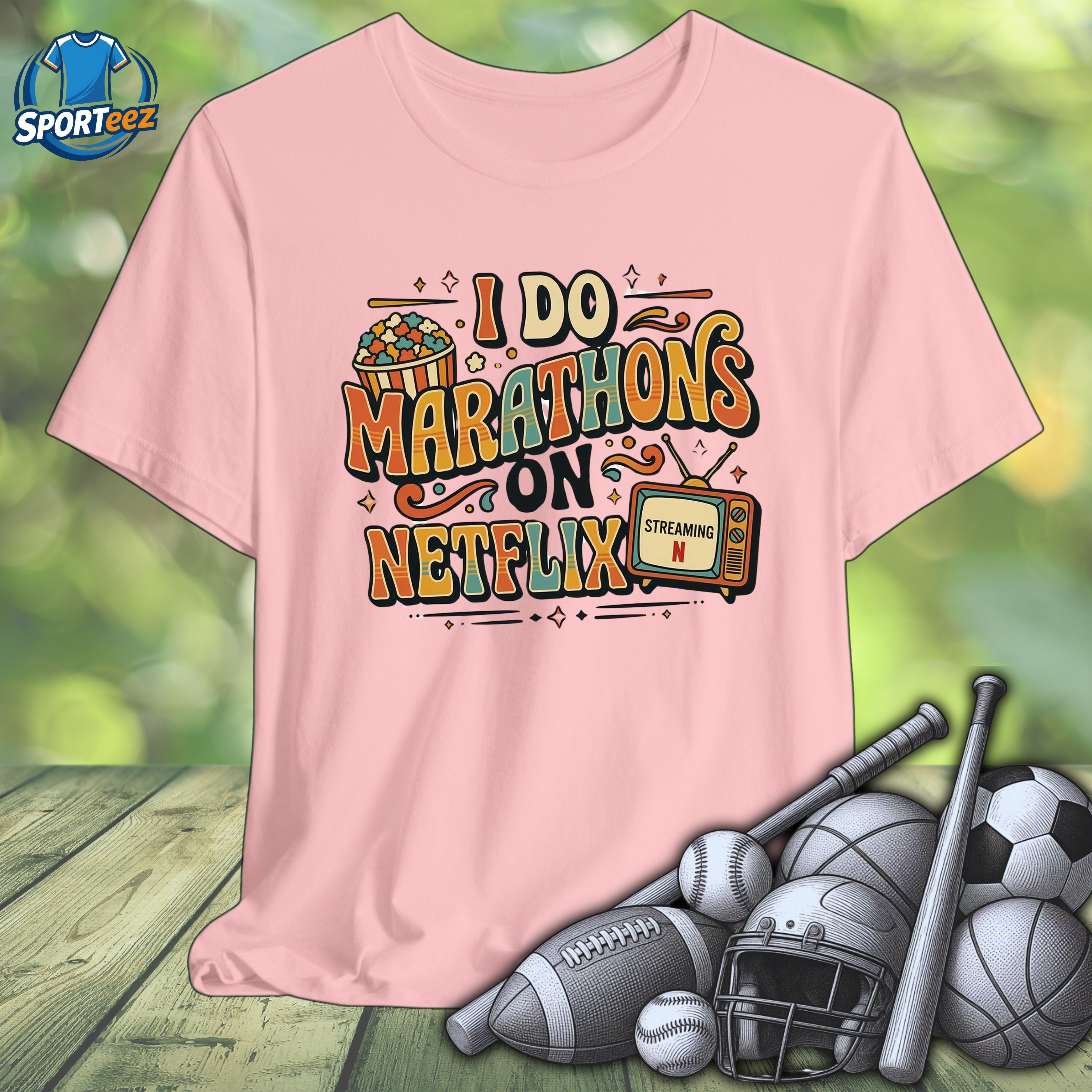 I Do Marathons on Netflix Tee