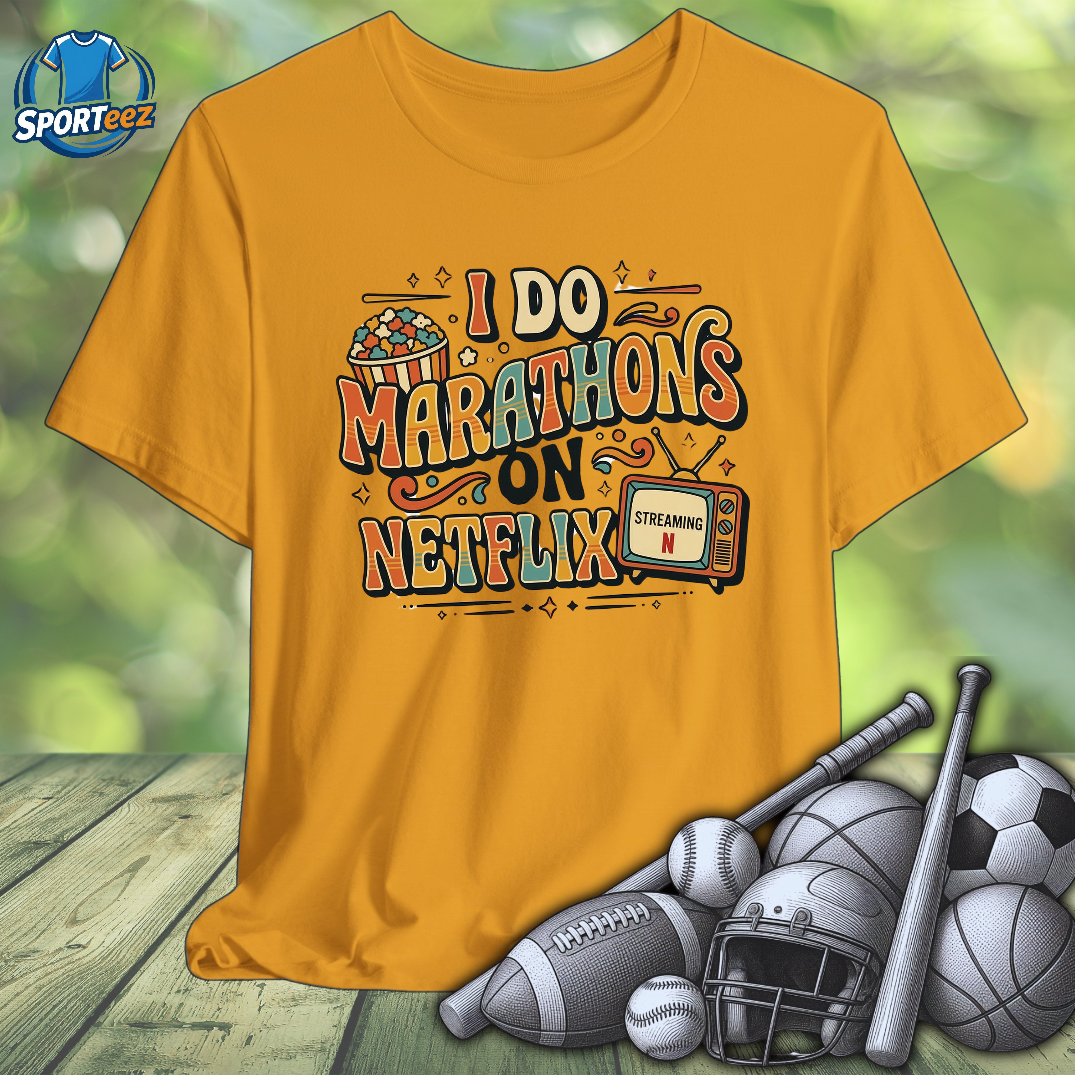 I Do Marathons on Netflix Tee