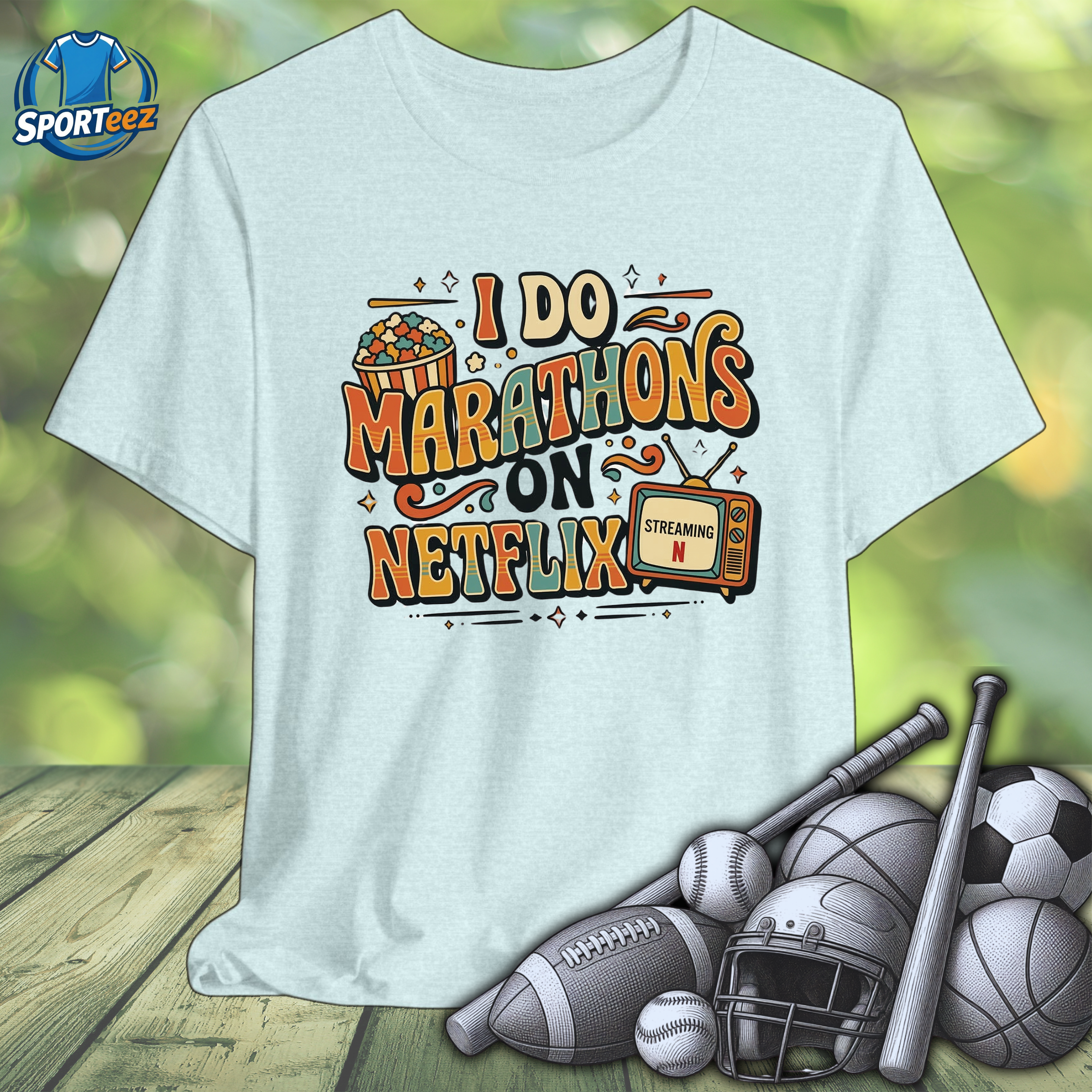 I Do Marathons on Netflix Tee