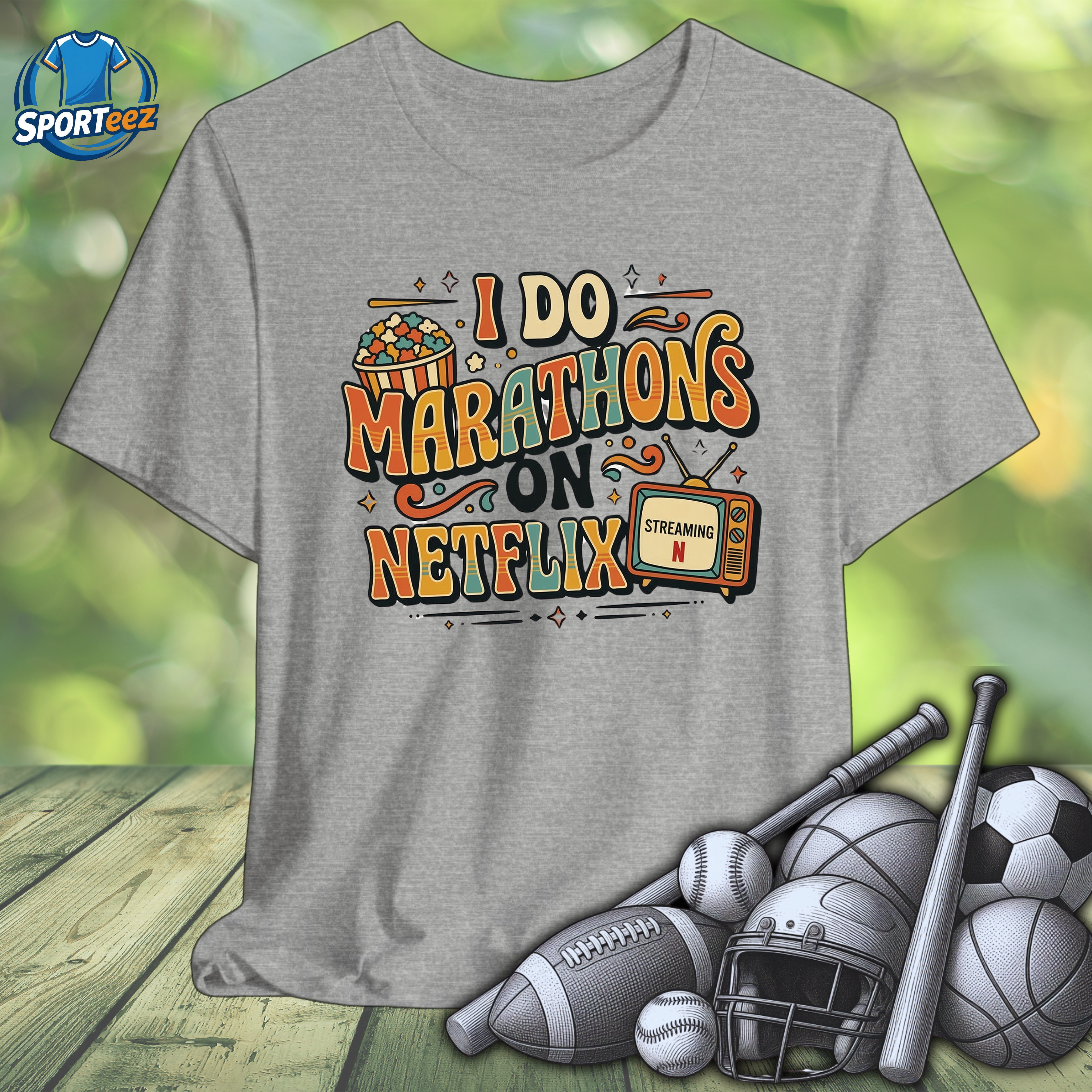 I Do Marathons on Netflix Tee