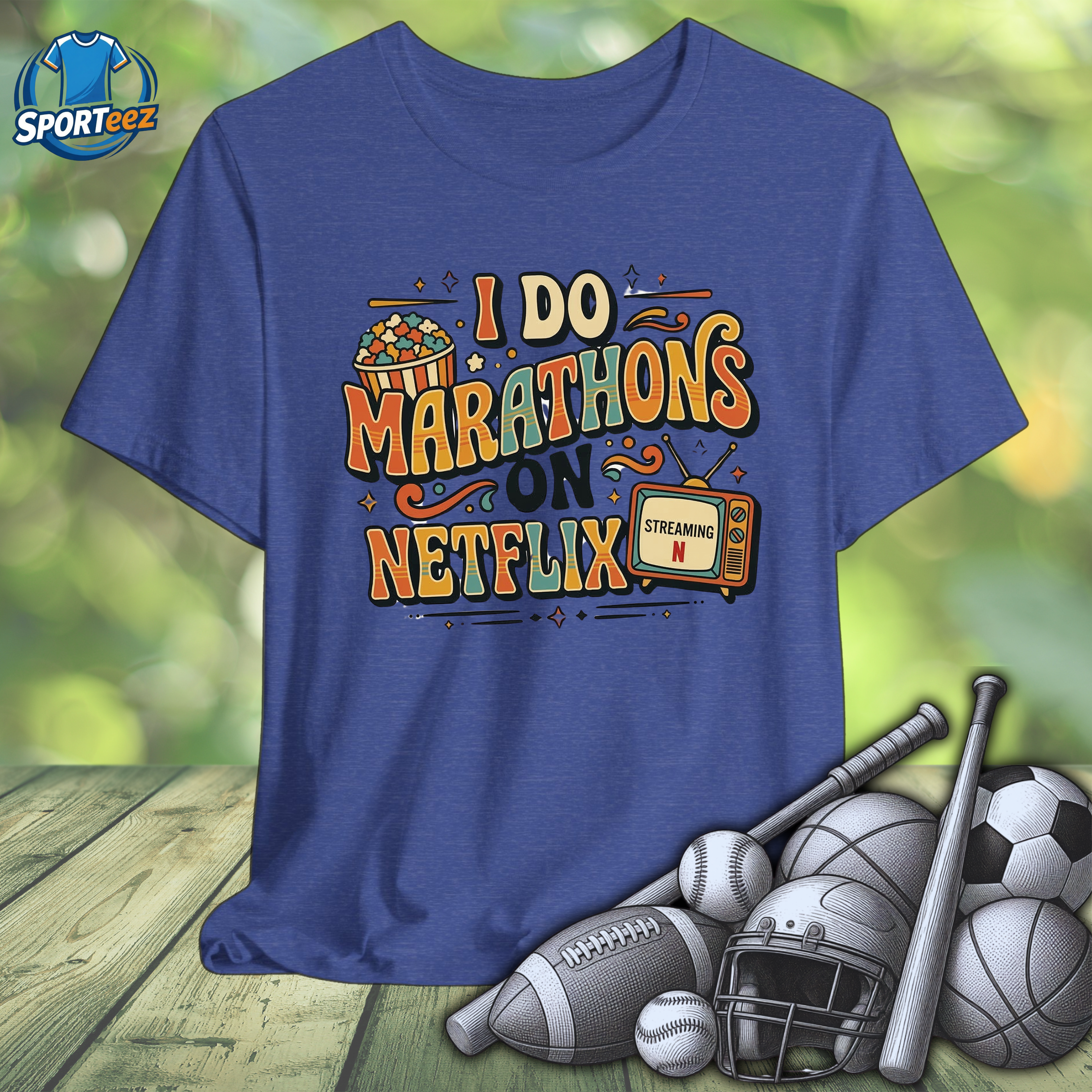 I Do Marathons on Netflix Tee