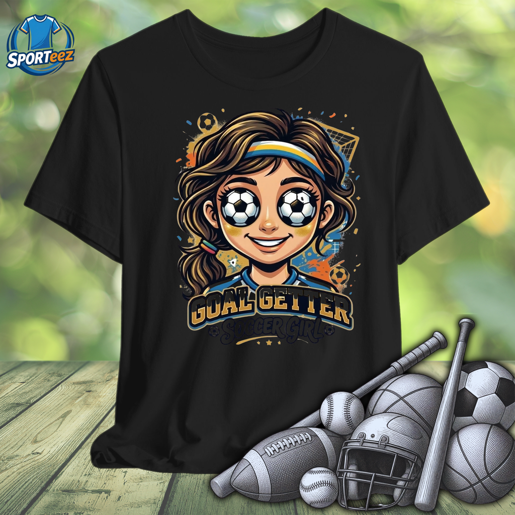 Goal Getter Soccer Girl Tee