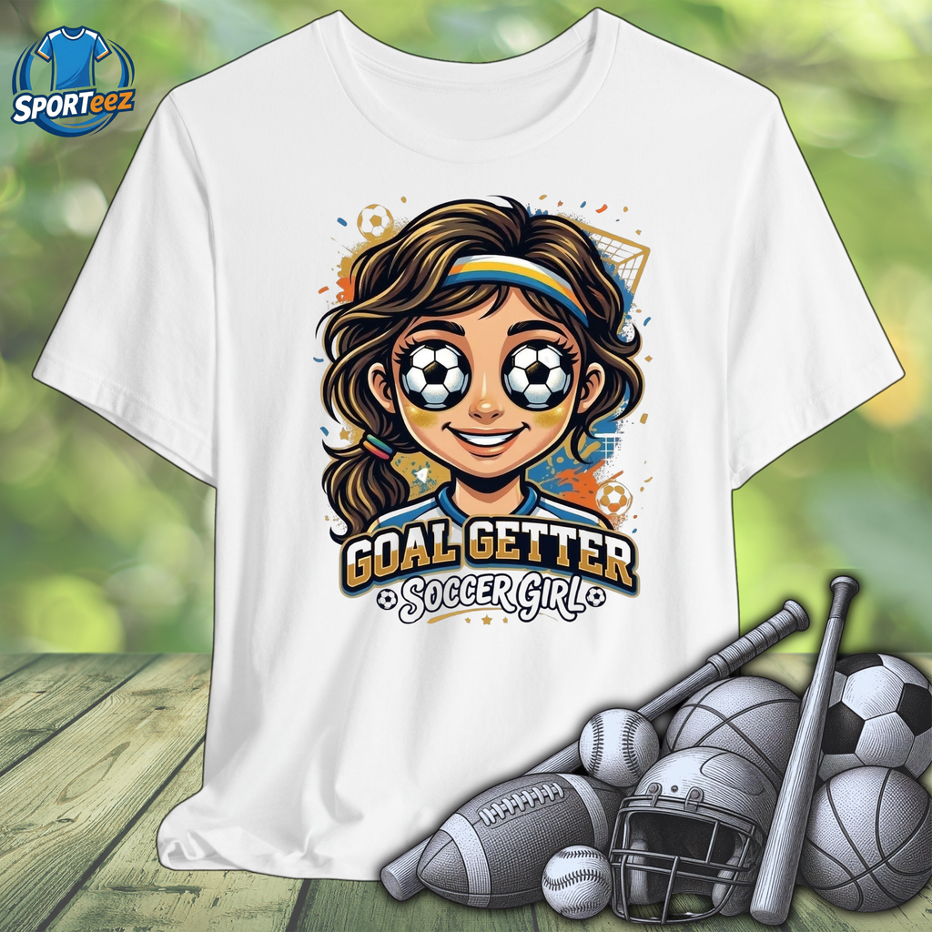 Goal Getter Soccer Girl Tee