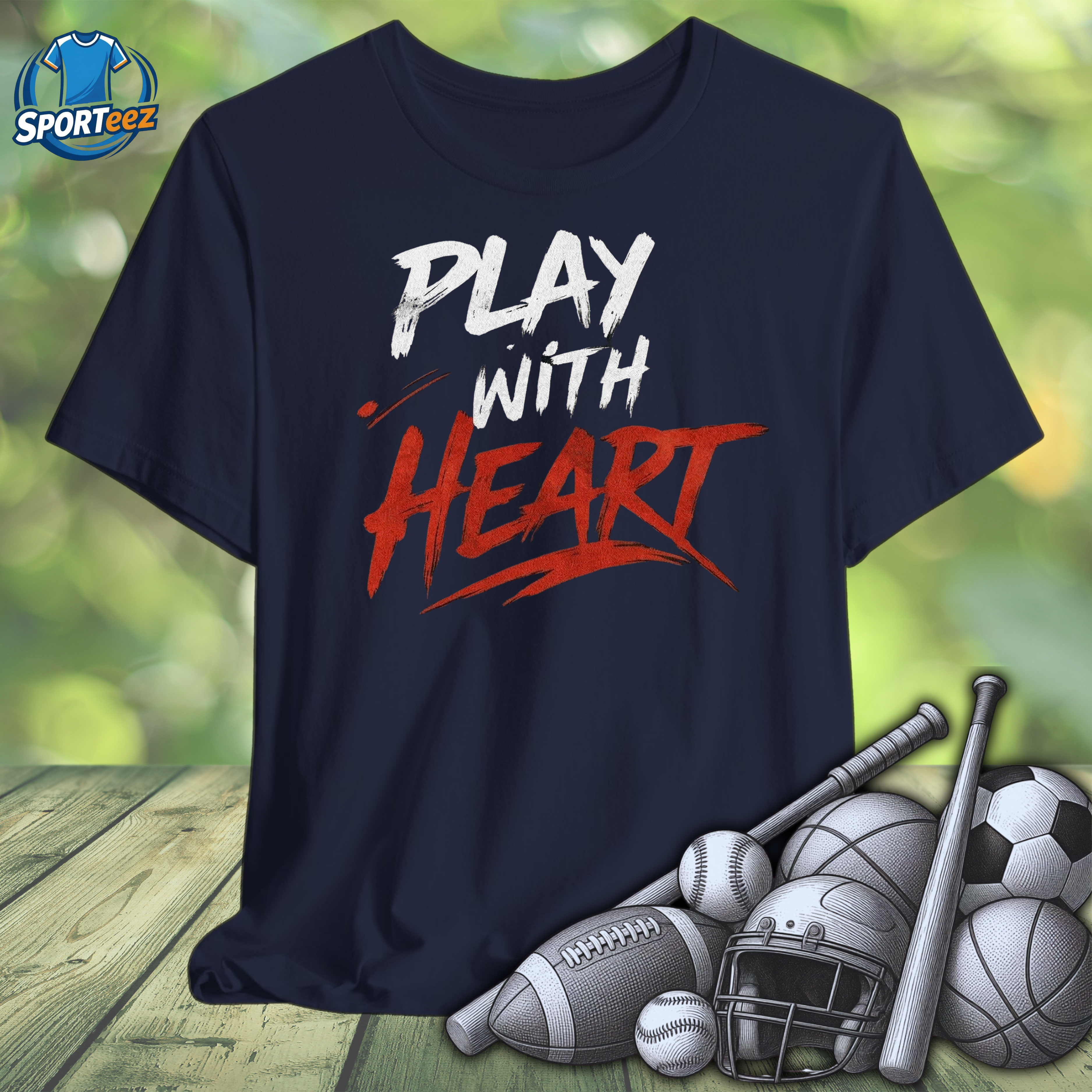 Play With Heart Tee