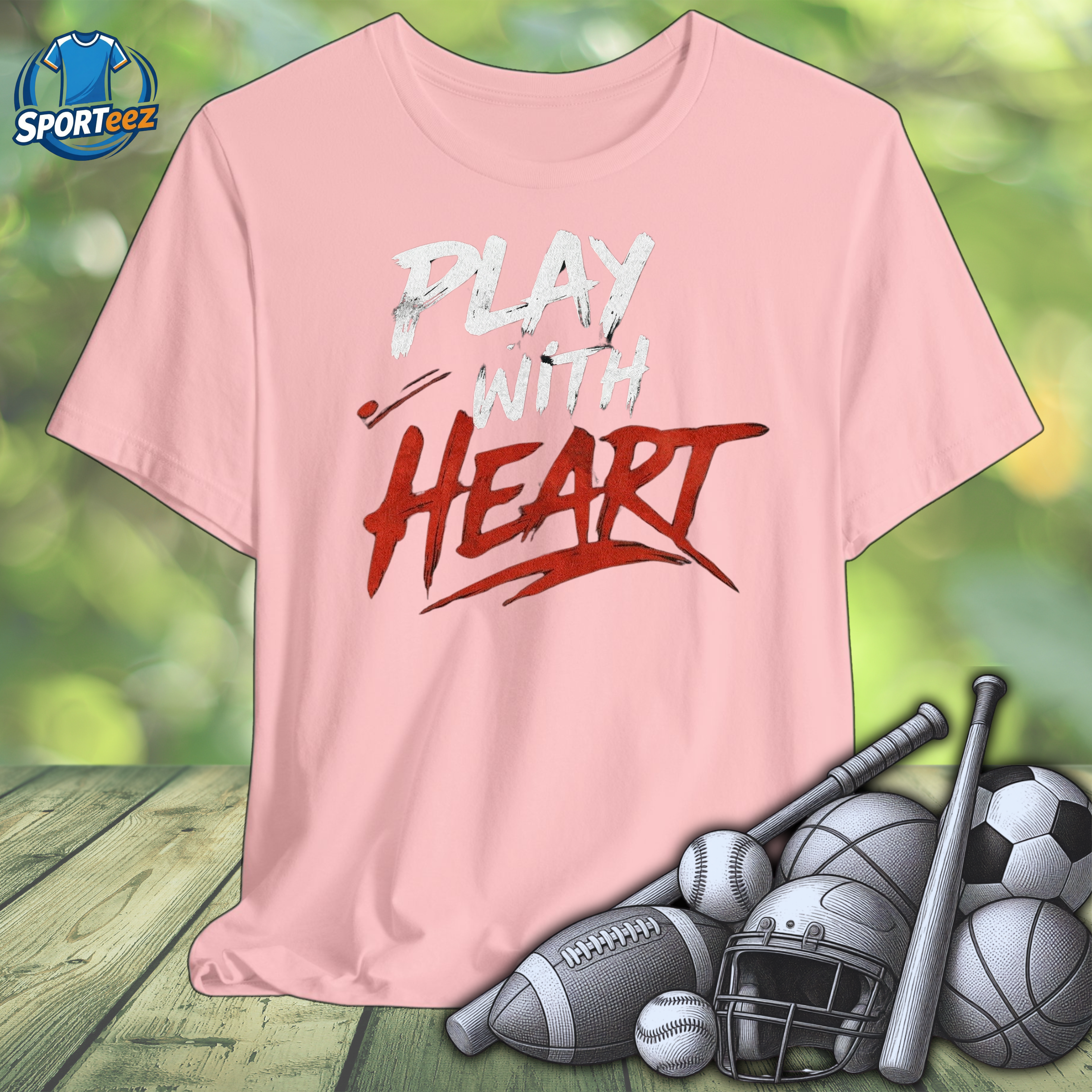 Play With Heart Tee
