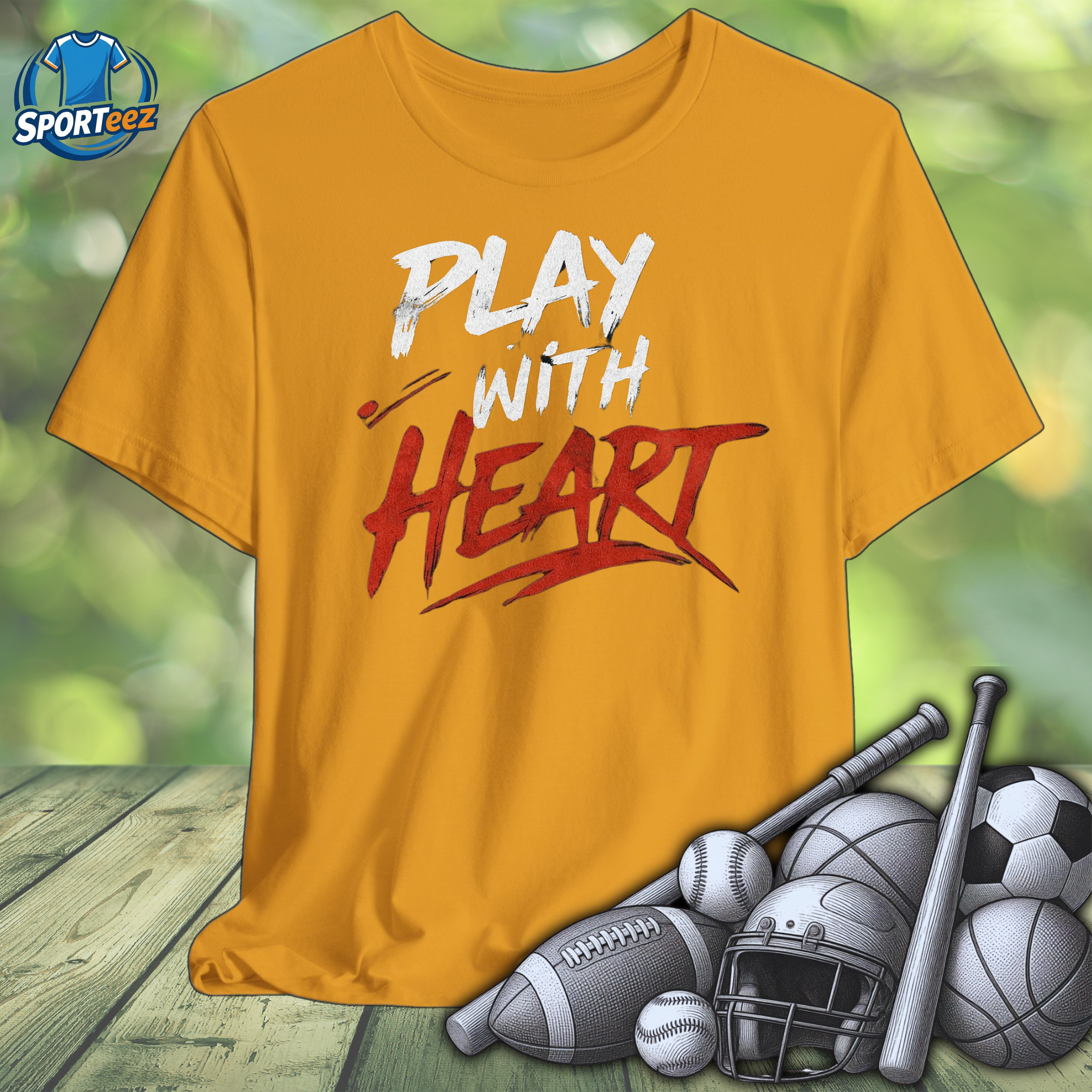 Play With Heart Tee