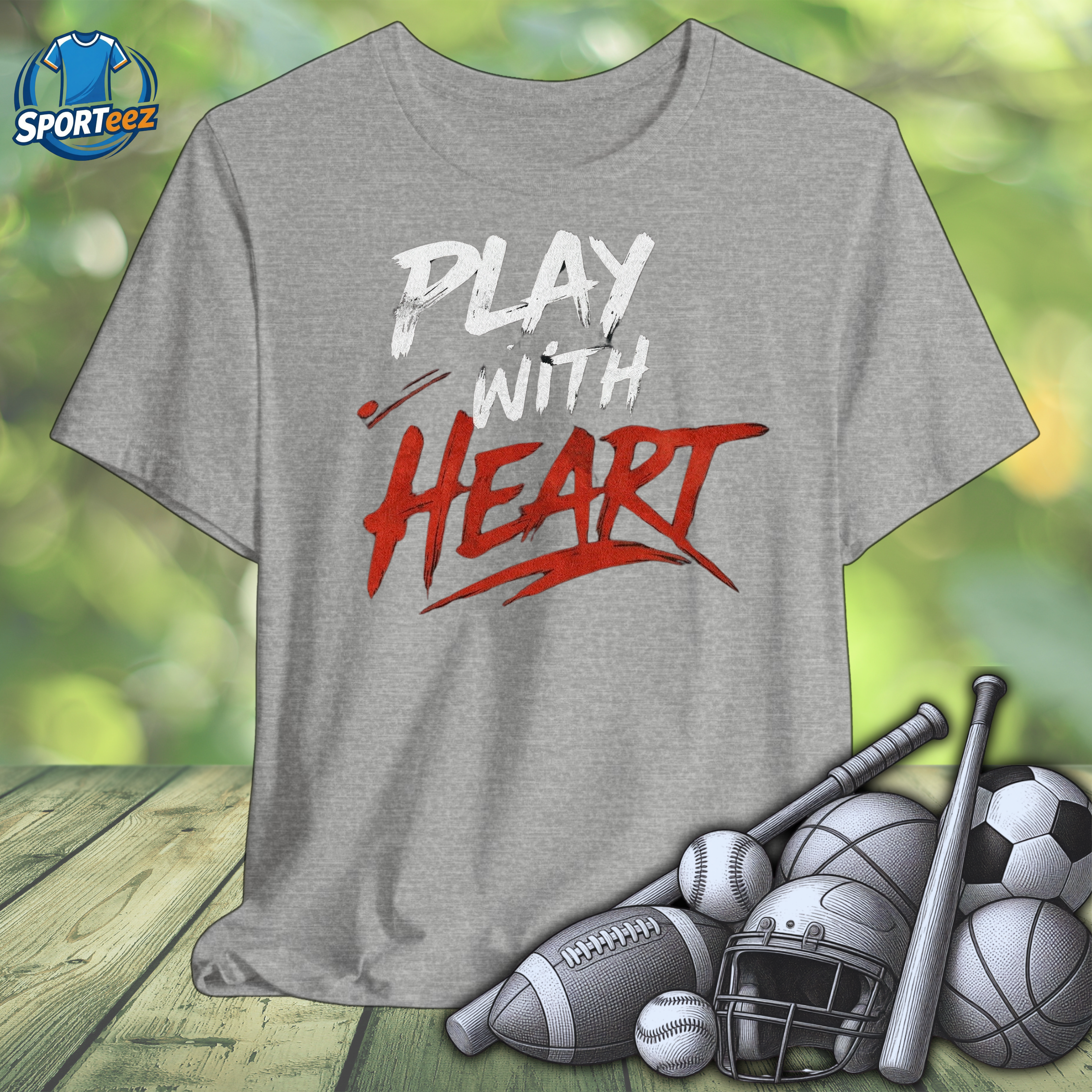 Play With Heart Tee