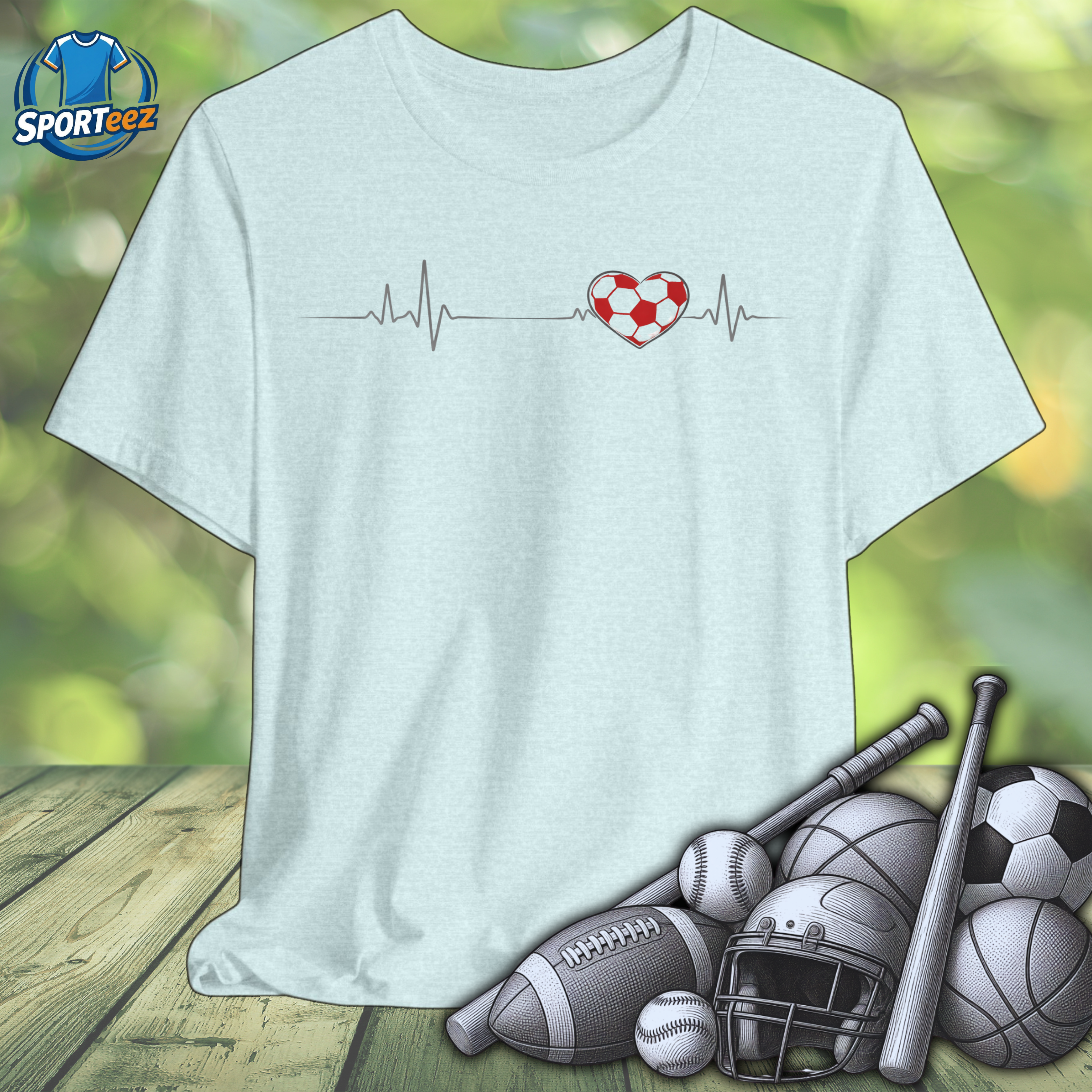 Soccer Heart Tee