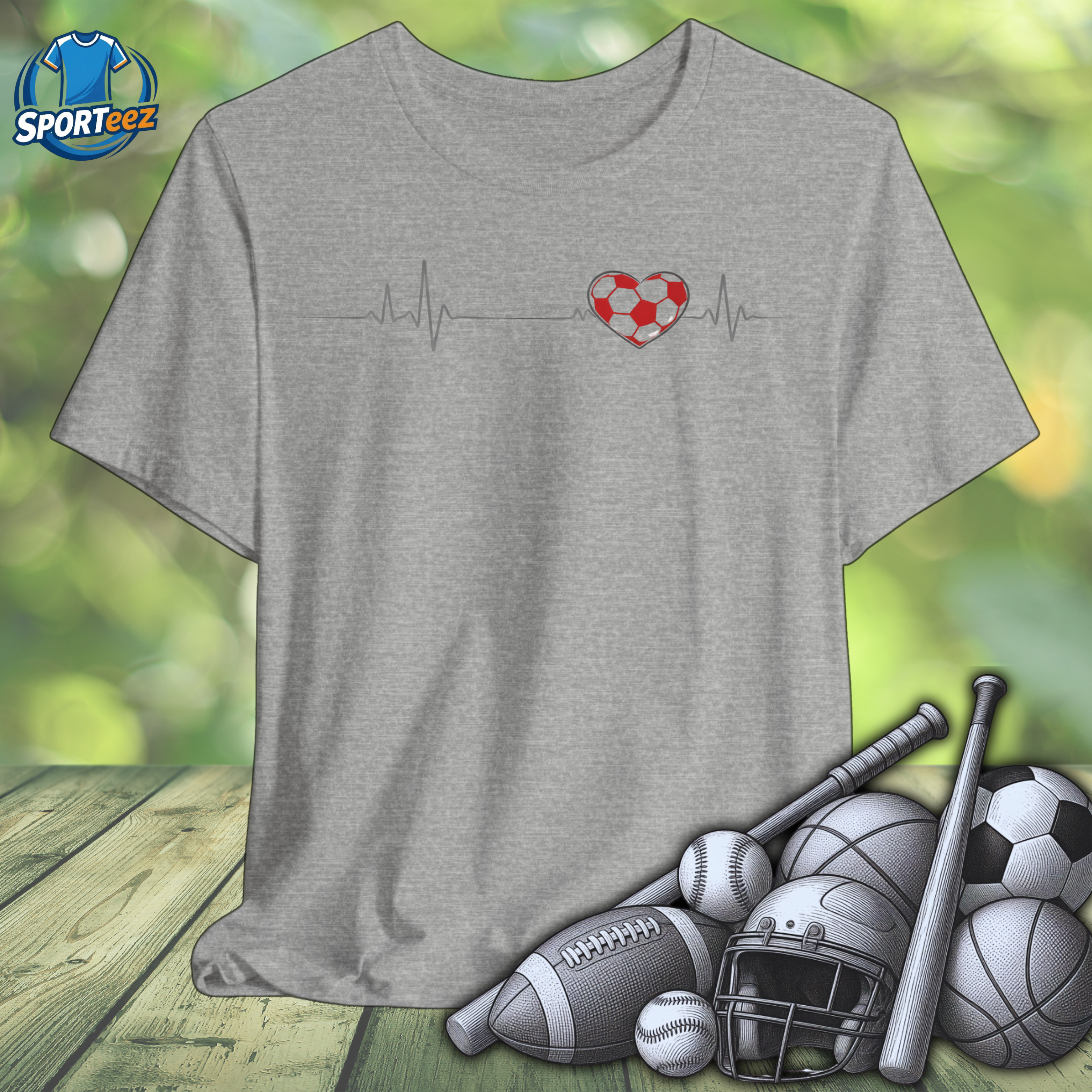 Soccer Heart Tee