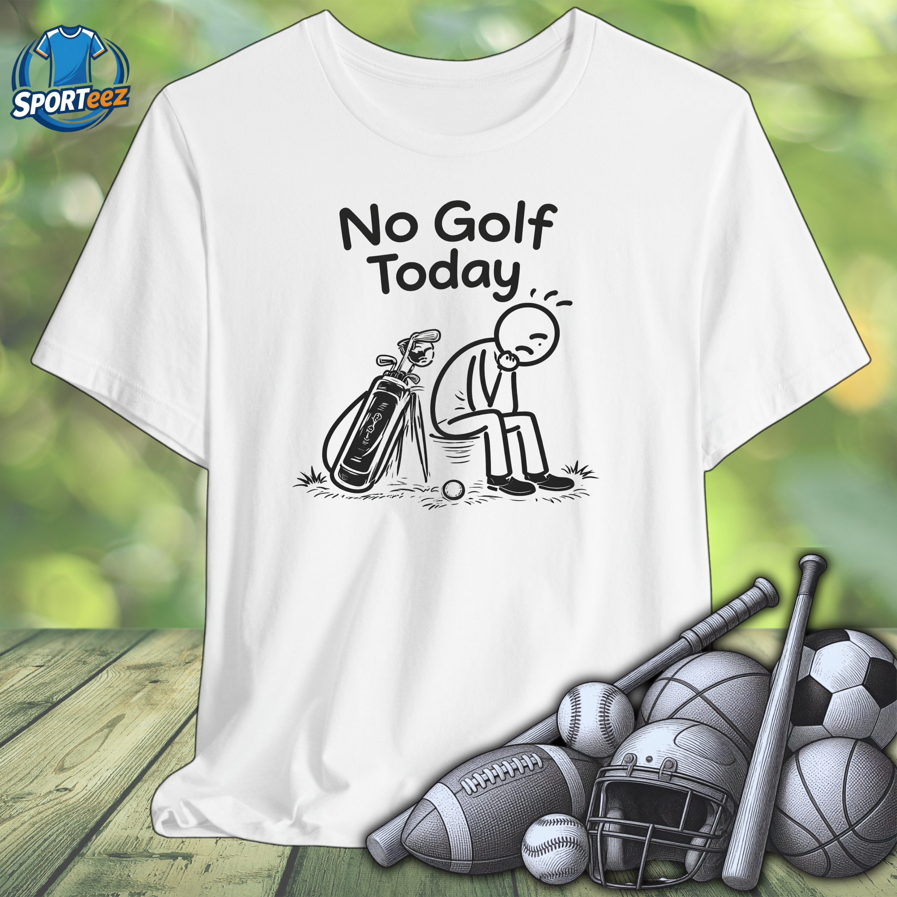 No Golf Today Tee