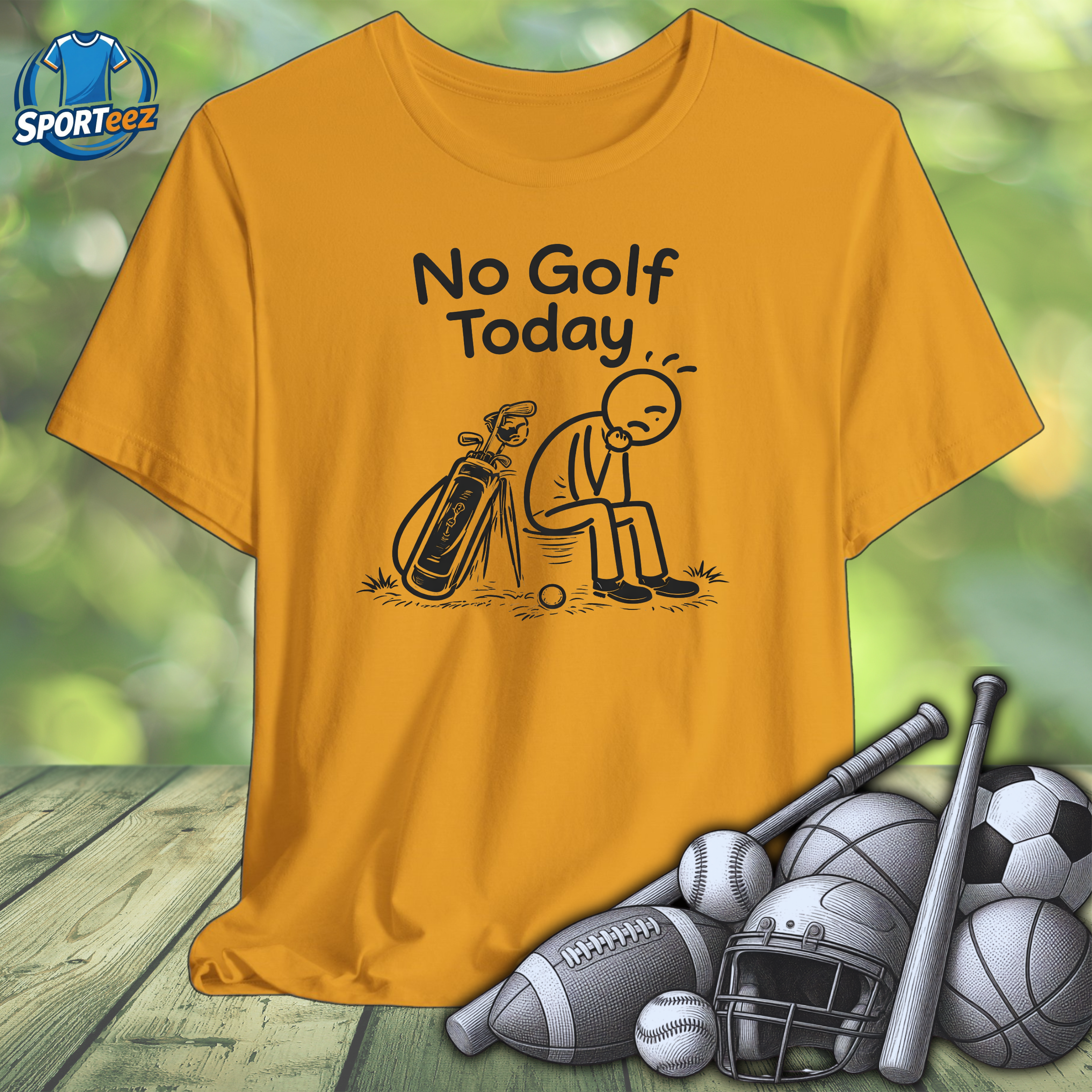 No Golf Today Tee
