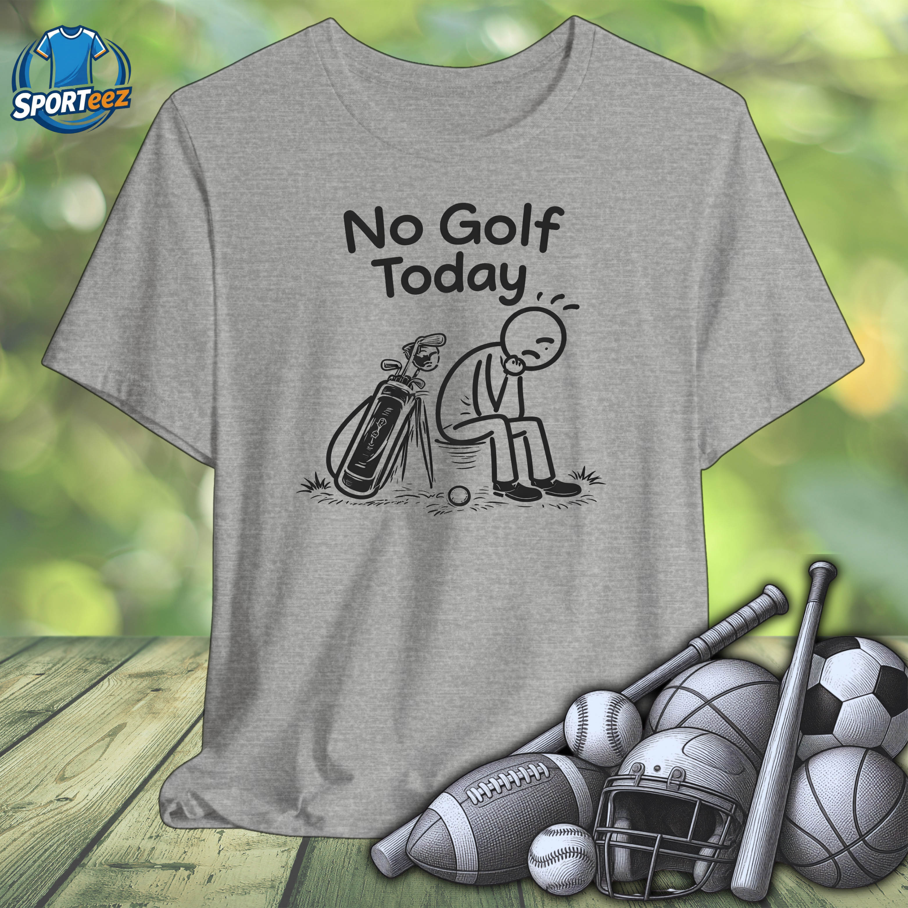 No Golf Today Tee