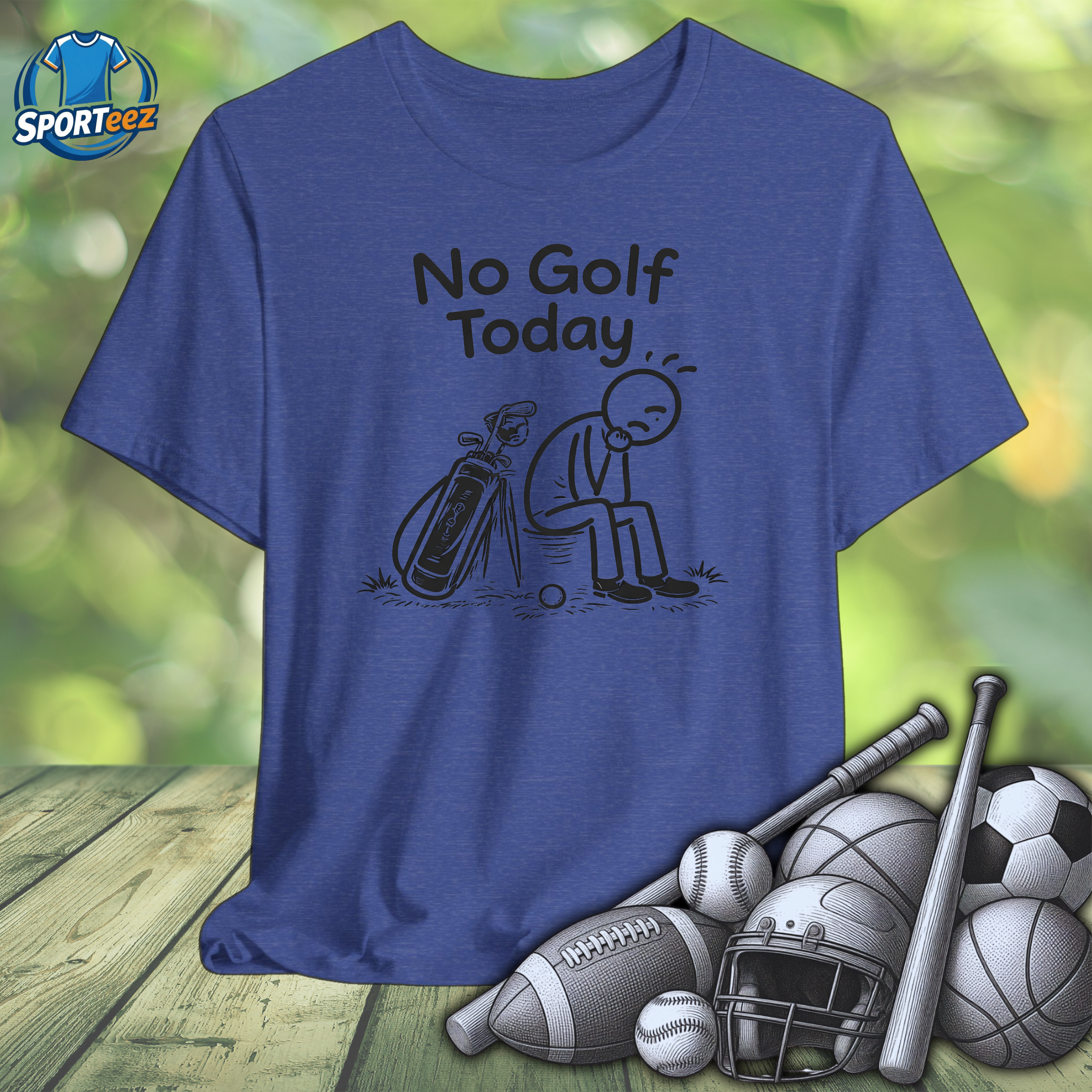 No Golf Today Tee