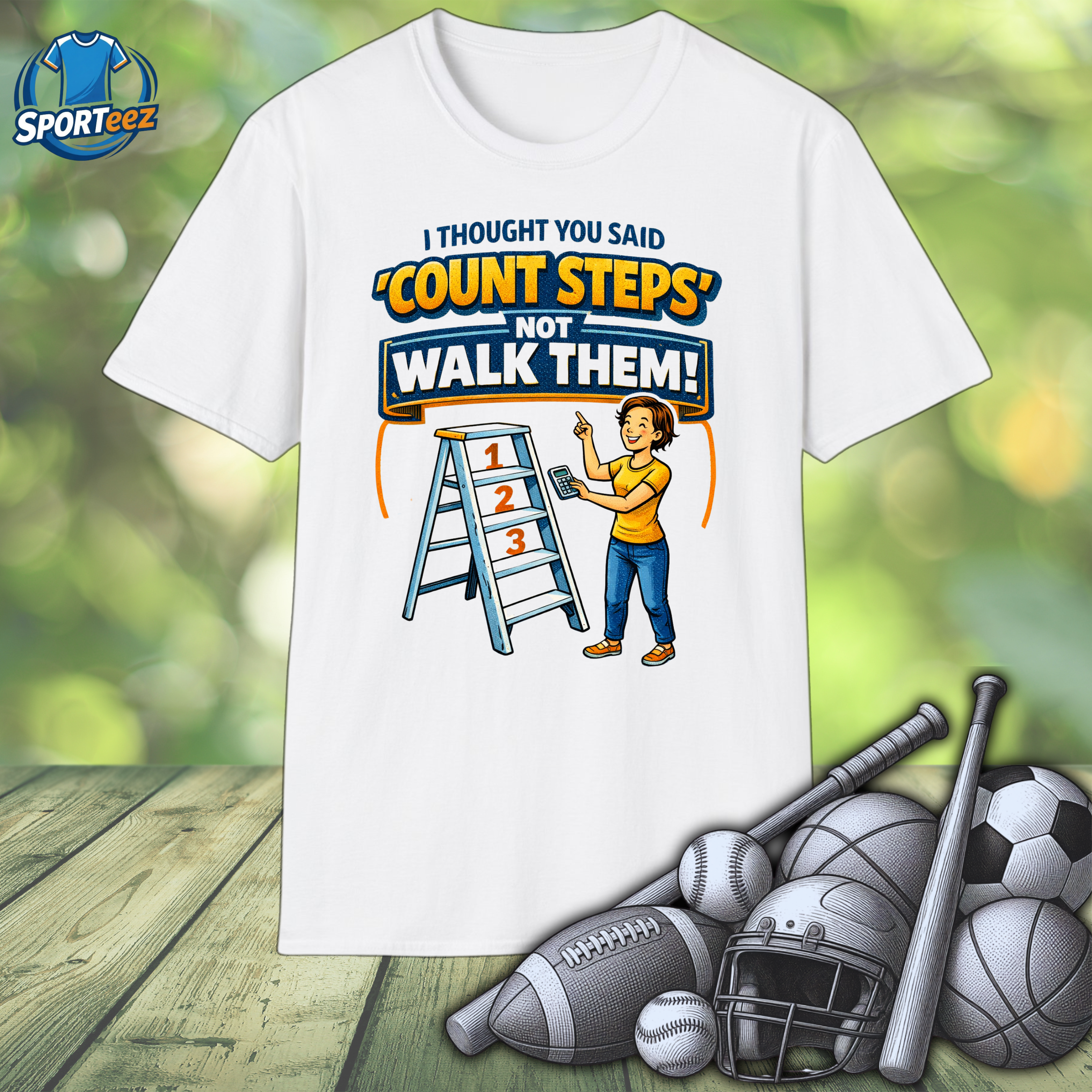Count Steps T-Shirt