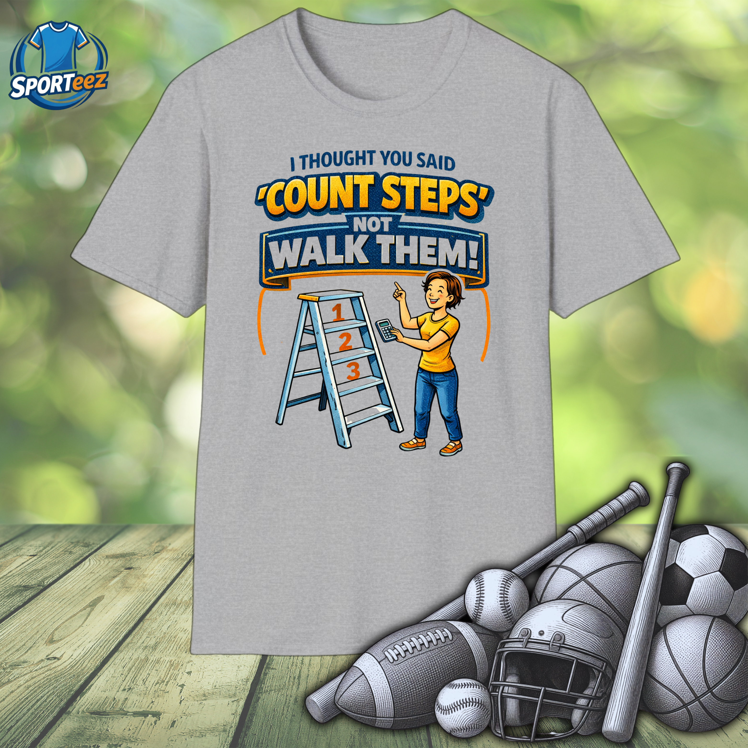 Count Steps T-Shirt