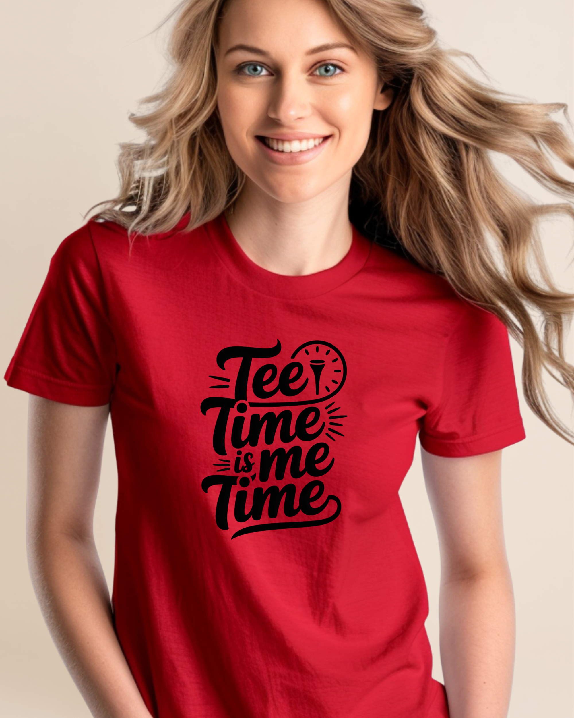 Time is Me Time' Golf s Adult Unisex Tee
