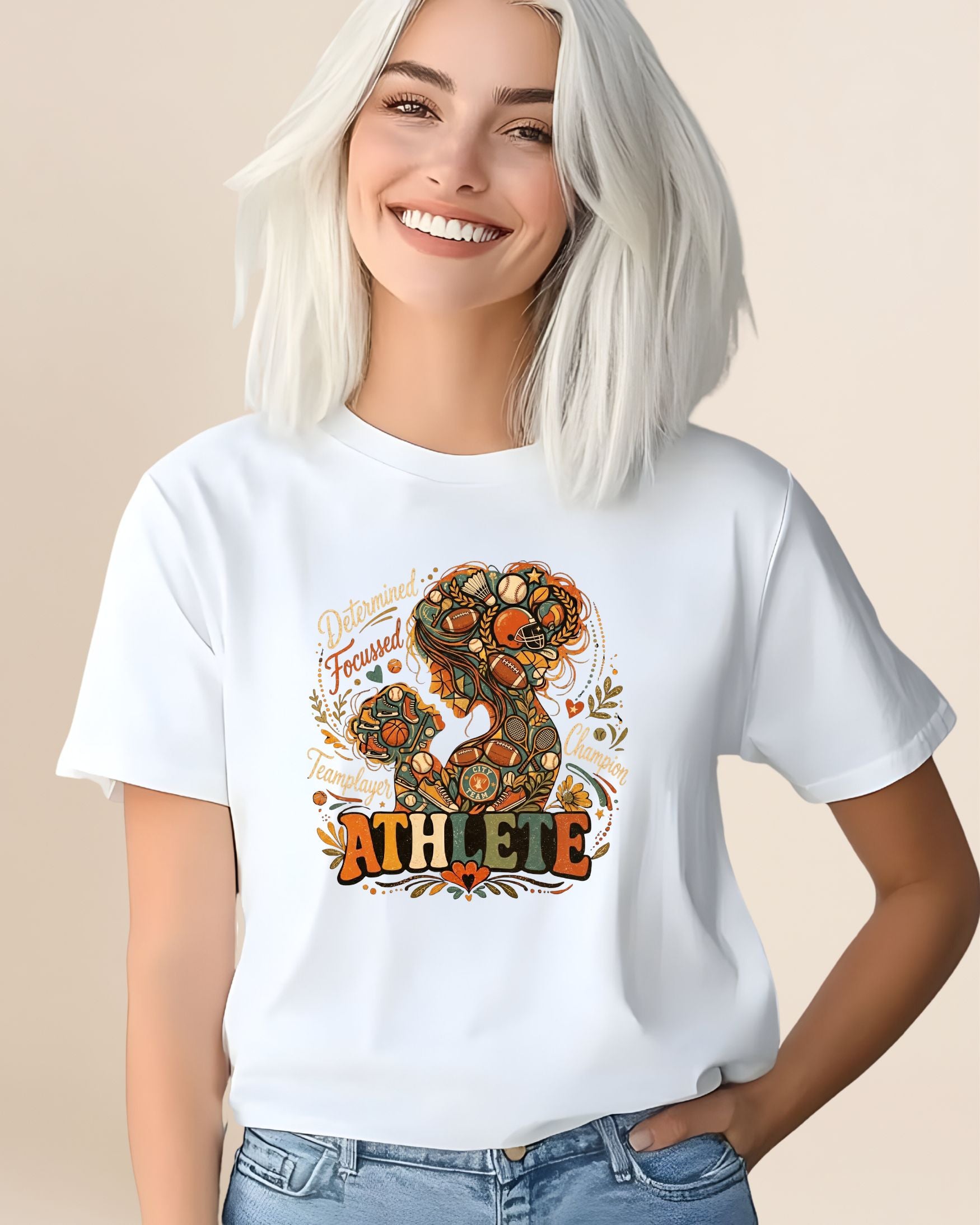 Athlete Mother Adult Unisex Tee