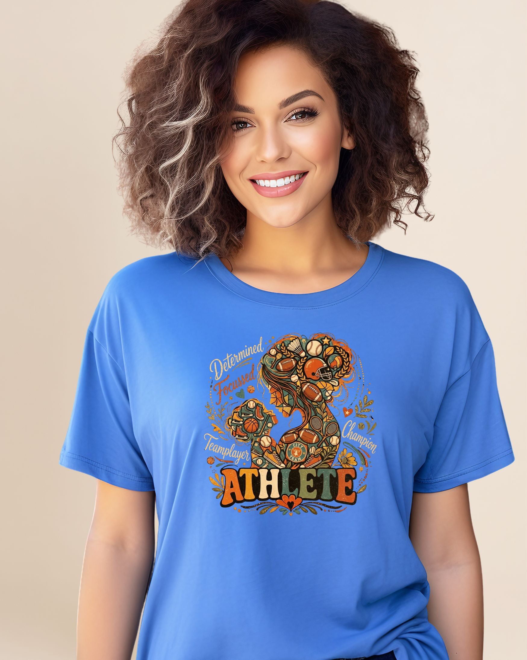 Athlete Mother Adult Unisex Tee