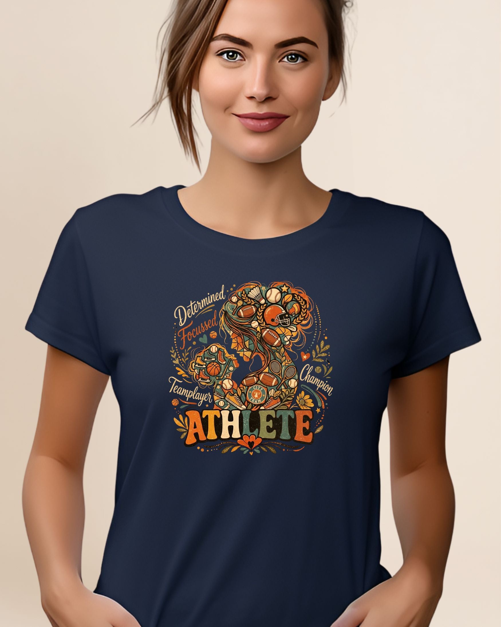 Athlete Mother Adult Unisex Tee