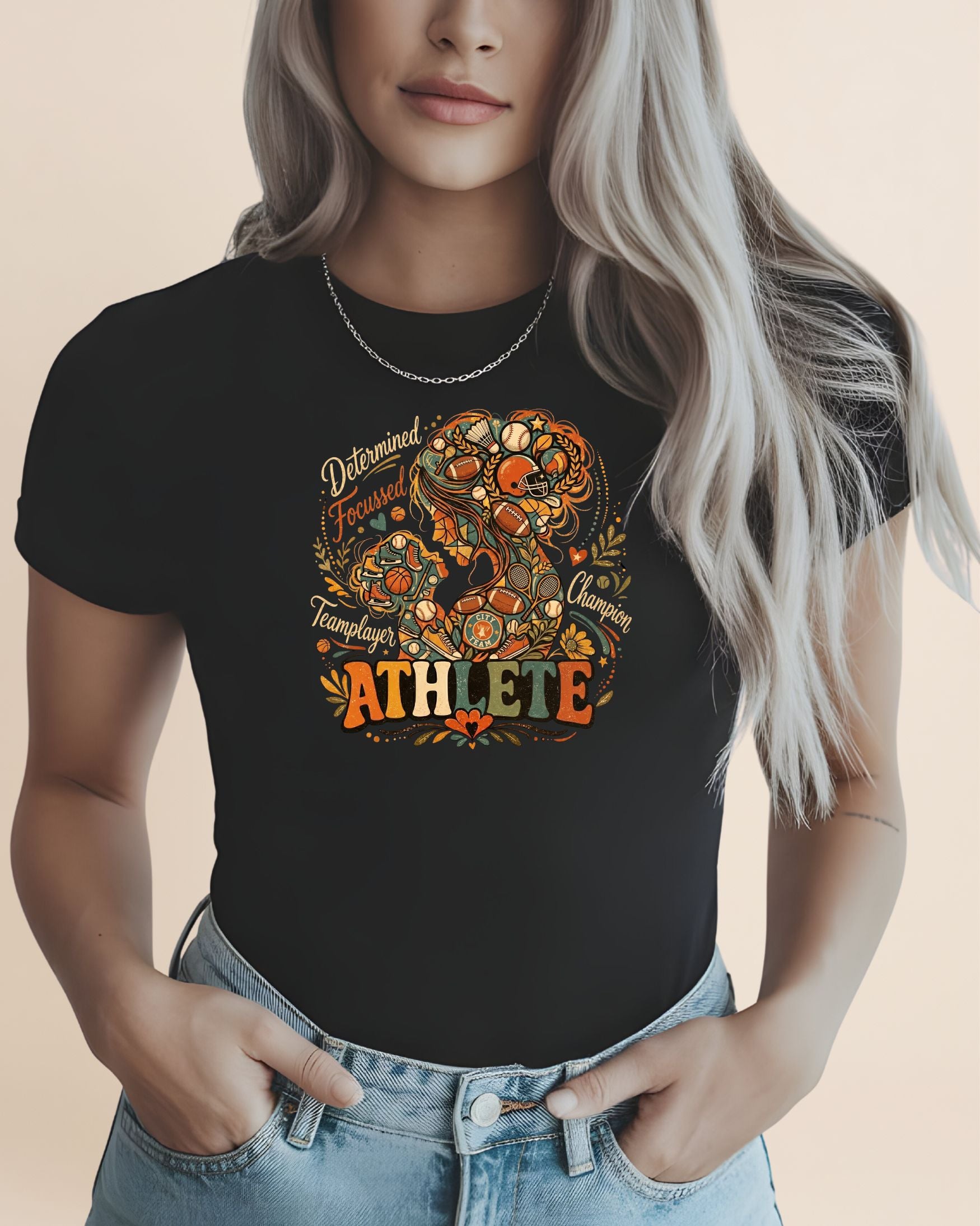 Athlete Mother Adult Unisex Tee