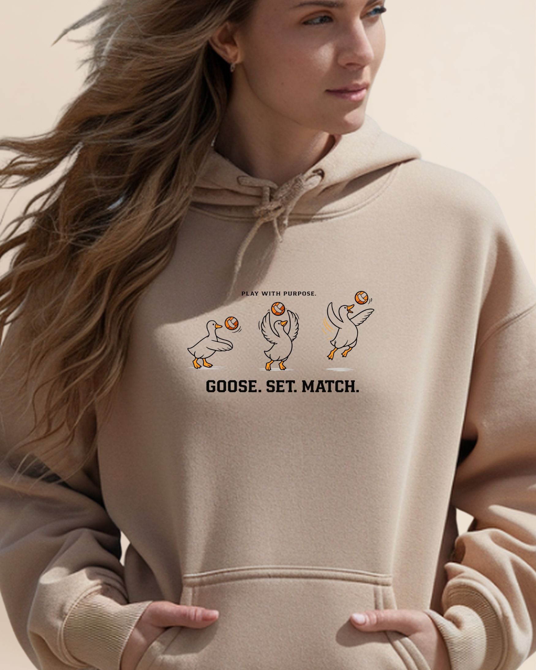 Goose Set Match Hoodie