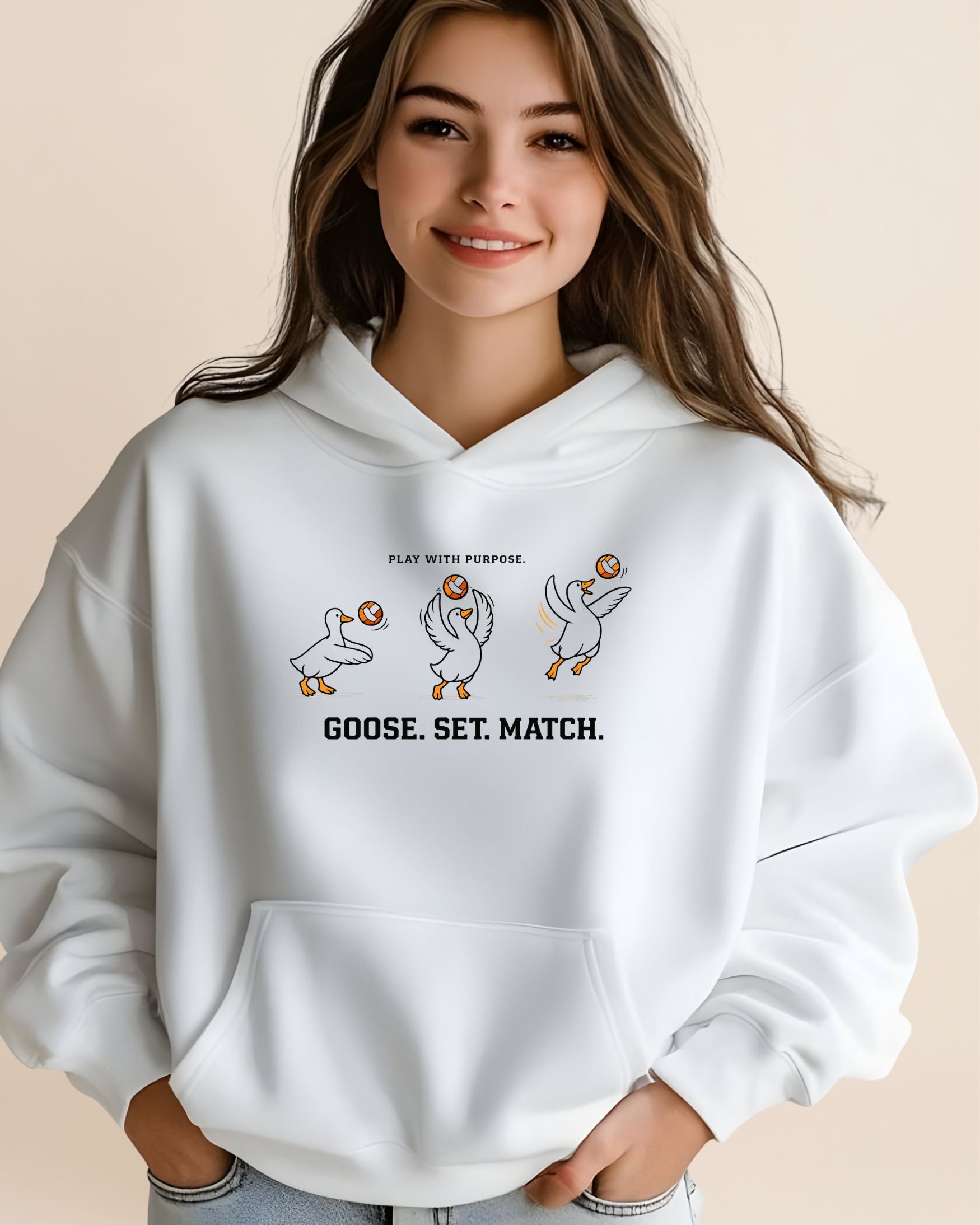 Goose Set Match Hoodie