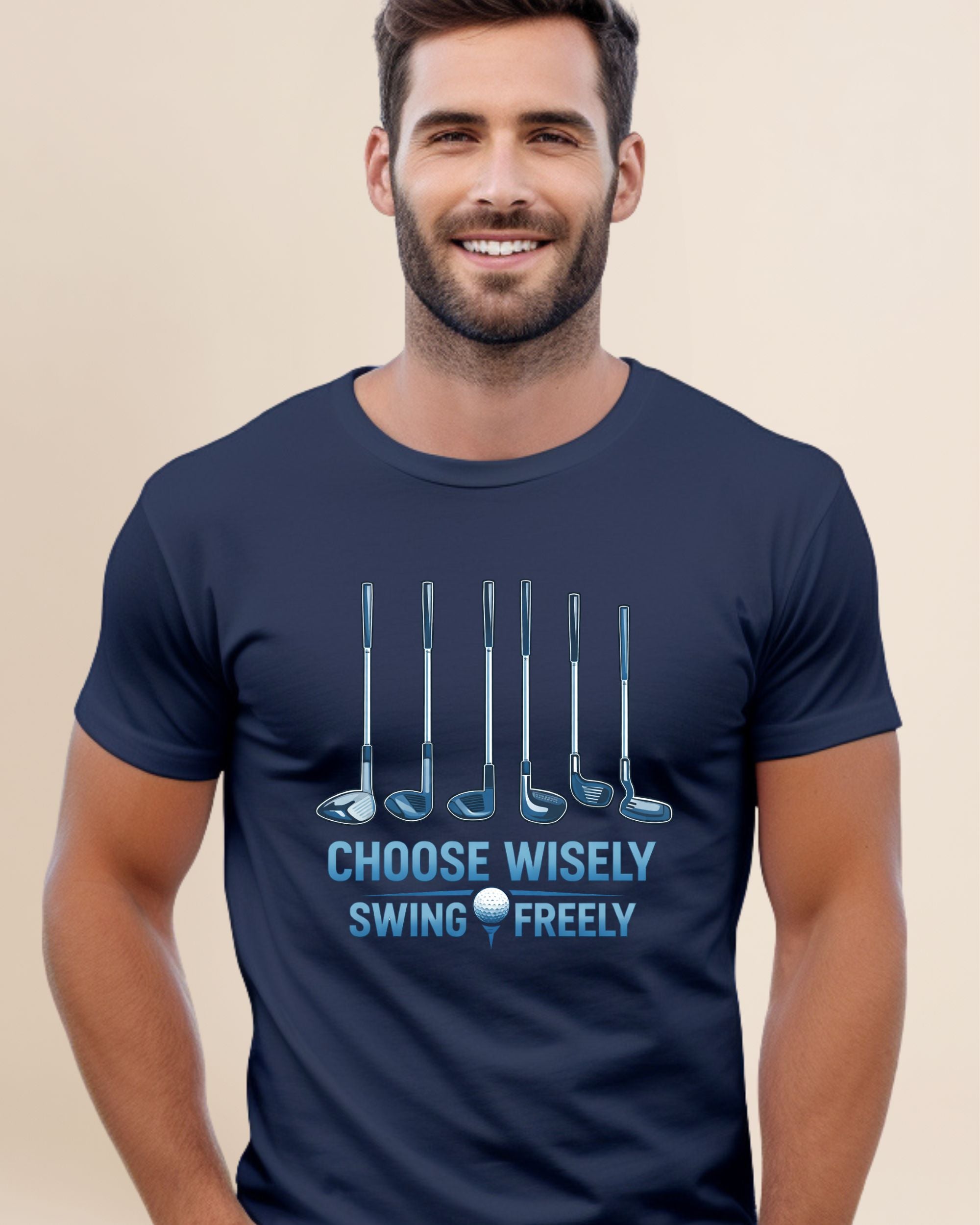 Choose Wisely Swing Freely Adult Unisex Tee