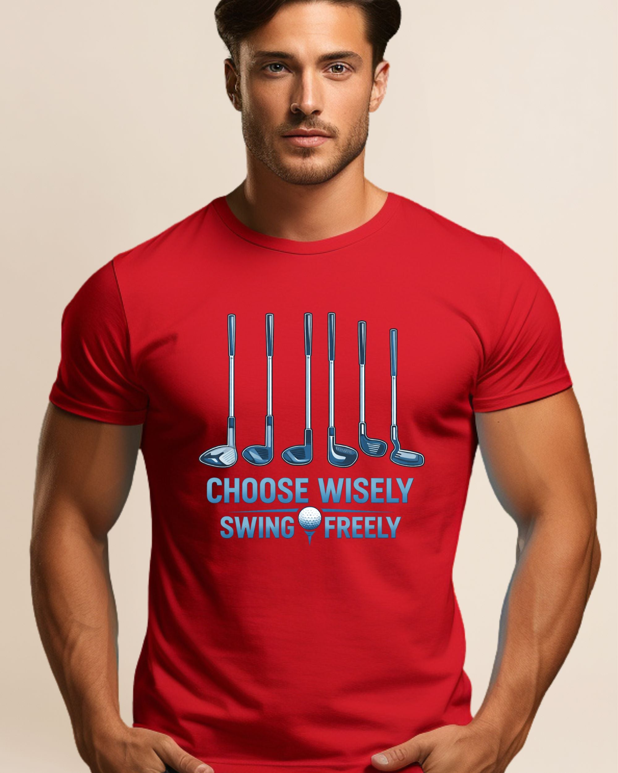 Choose Wisely Swing Freely Adult Unisex Tee