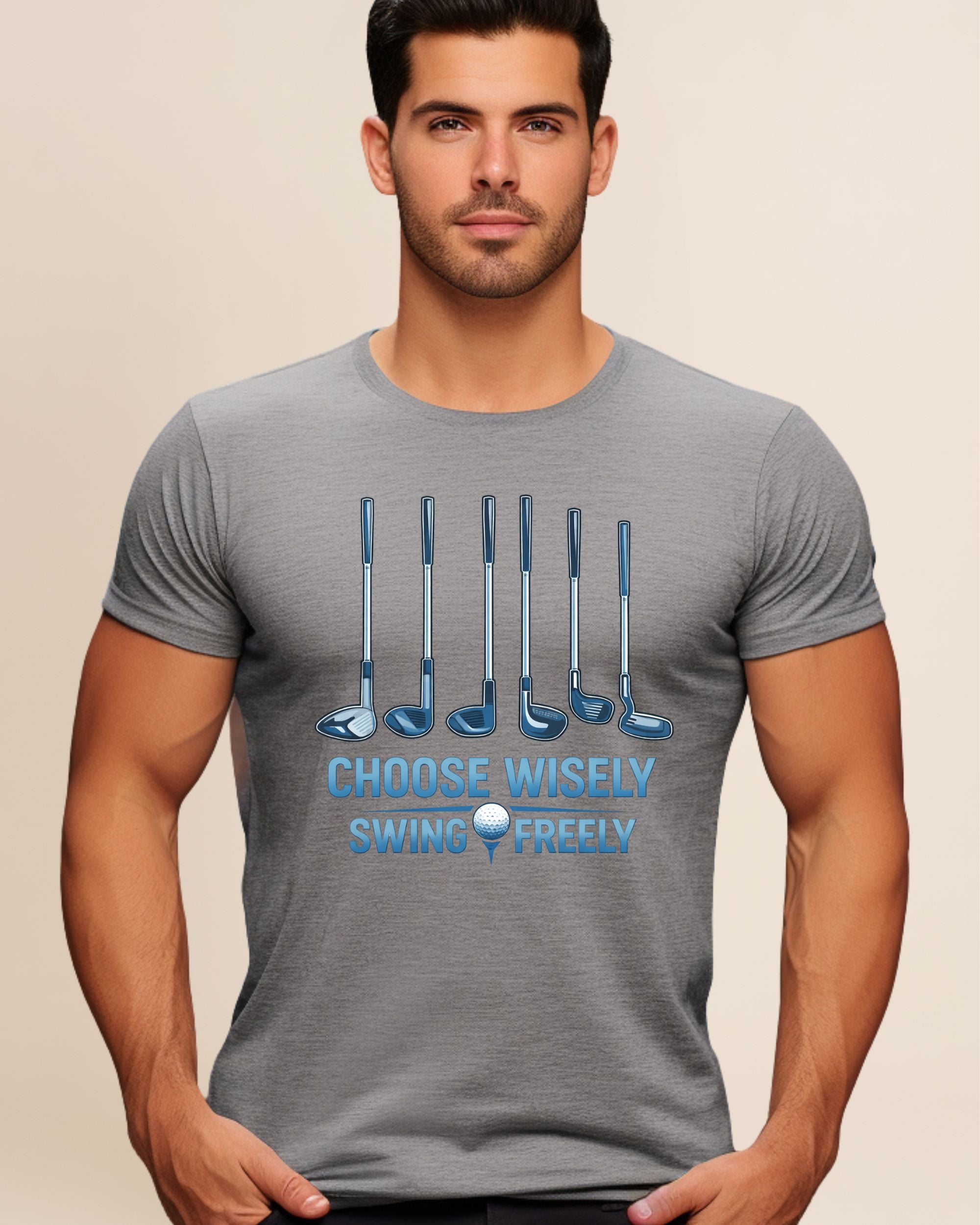 Choose Wisely Swing Freely Adult Unisex Tee