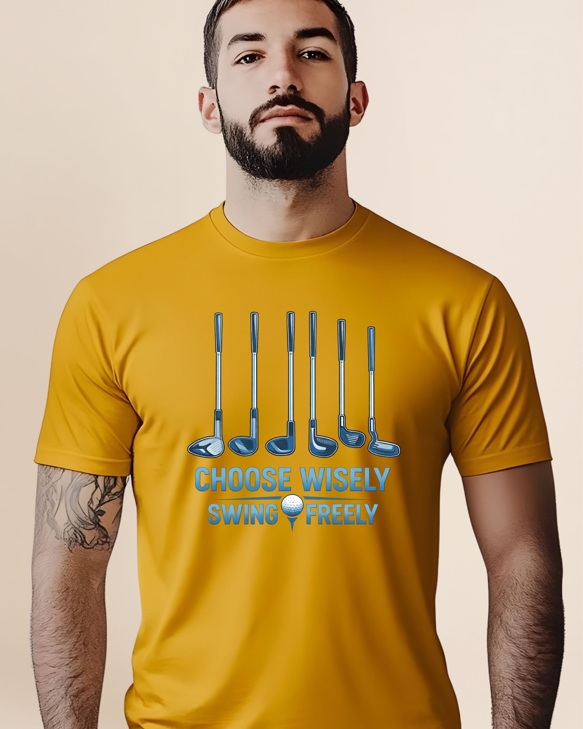 Choose Wisely Swing Freely Adult Unisex Tee