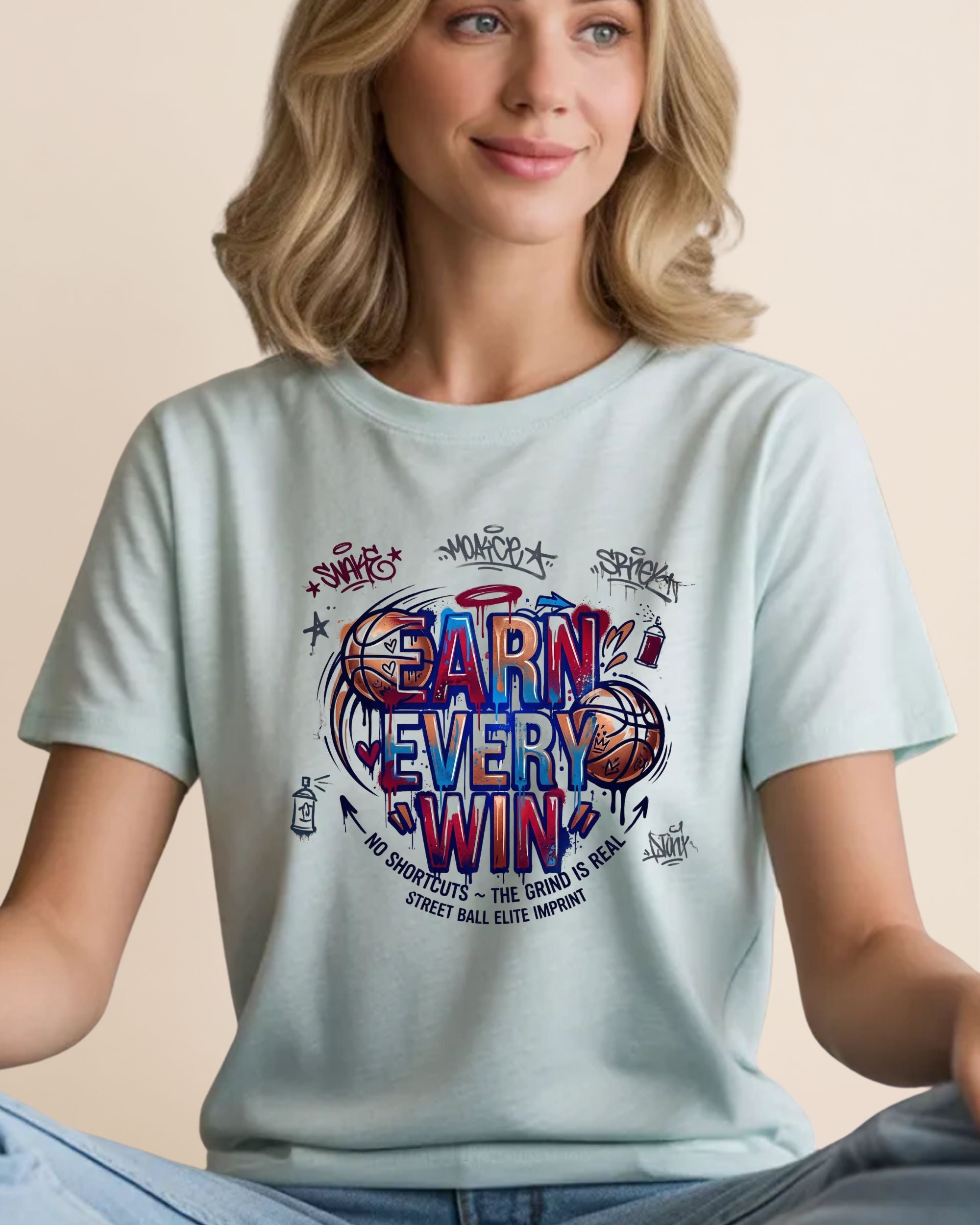 Earn Every Win Adult Unisex Tee