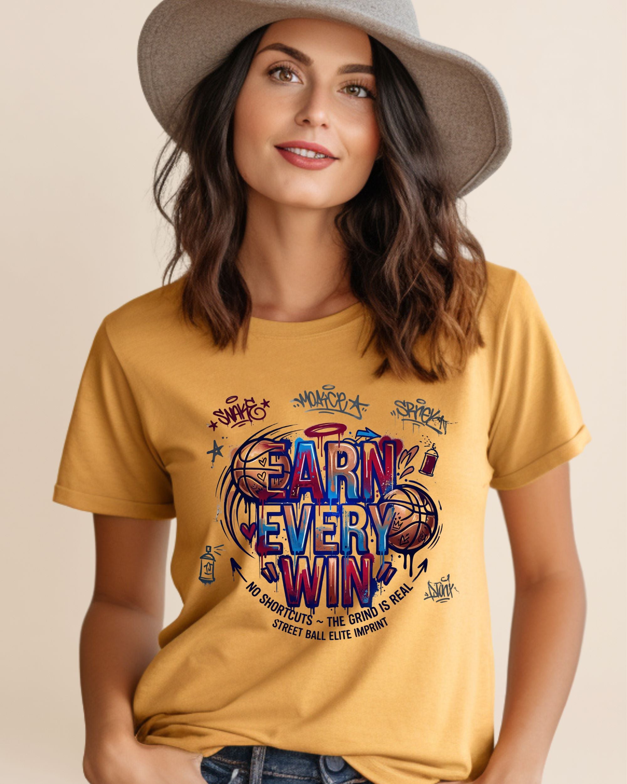 Earn Every Win Adult Unisex Tee