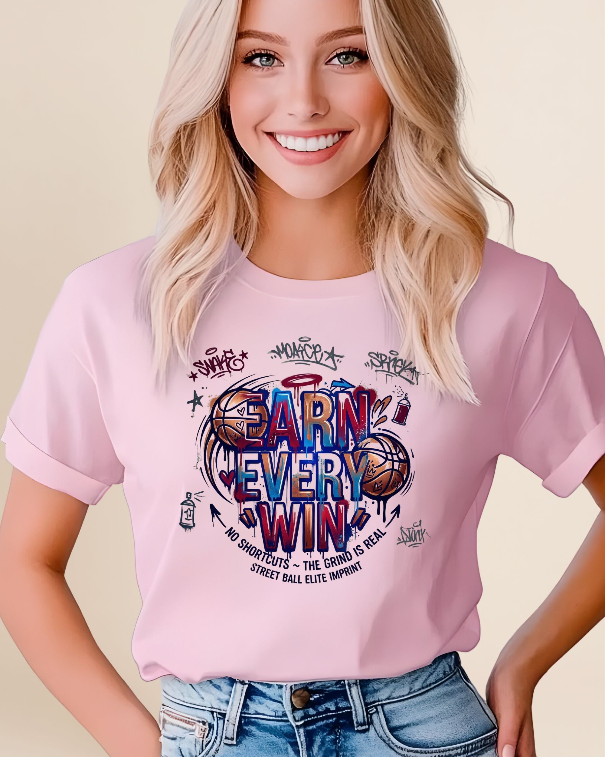Earn Every Win Adult Unisex Tee