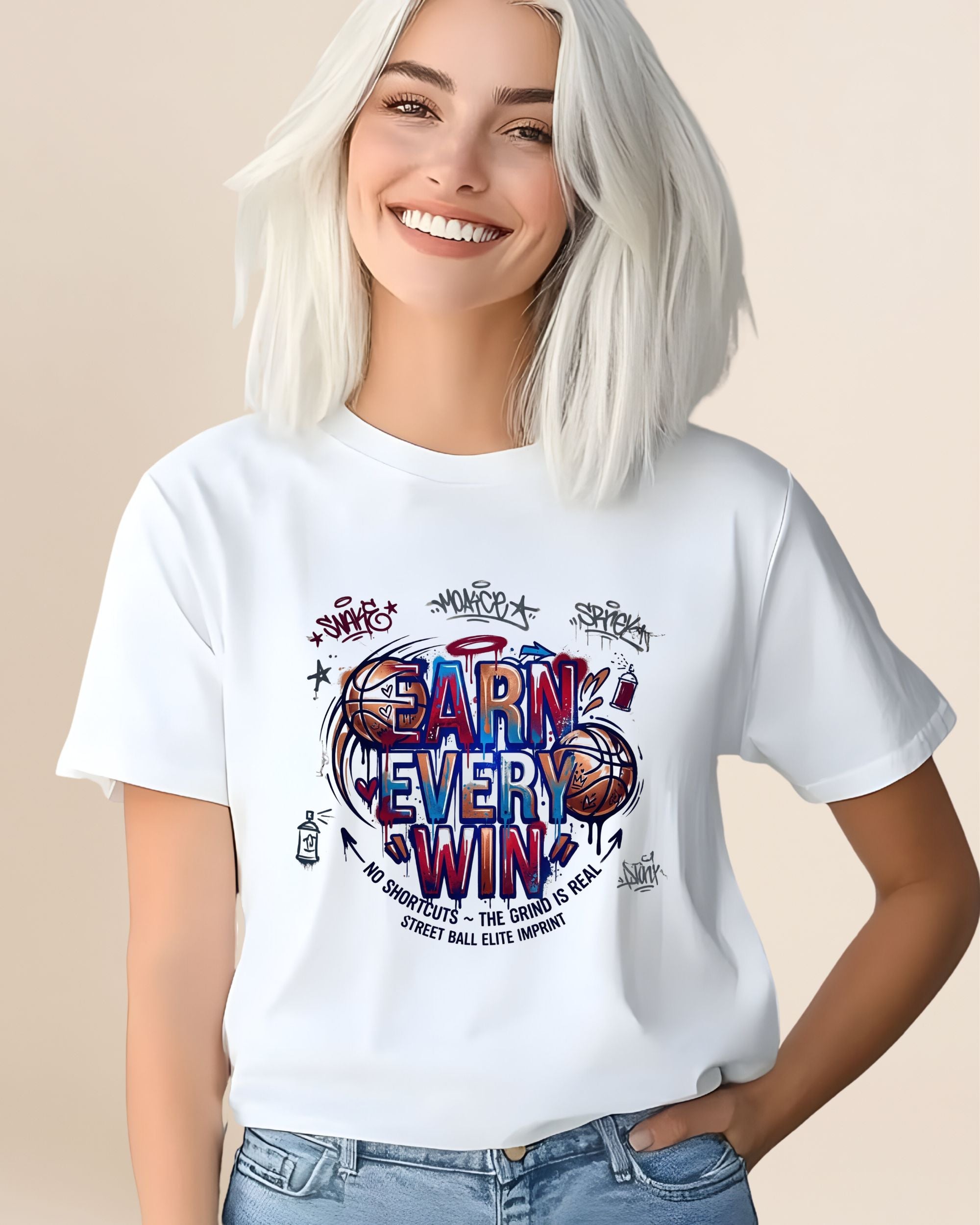 Earn Every Win Adult Unisex Tee