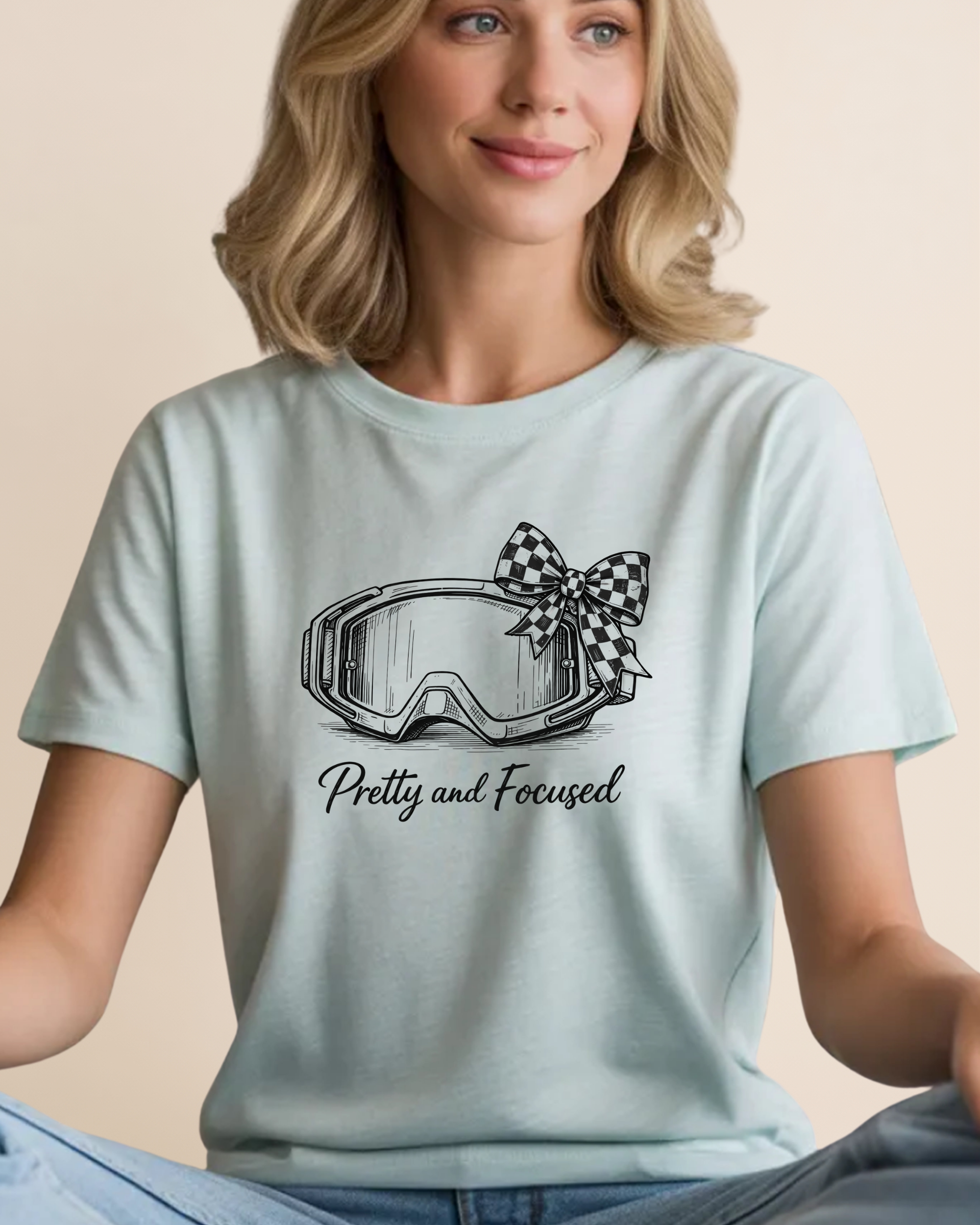 Pretty and Focussed Adult Unisex Tee