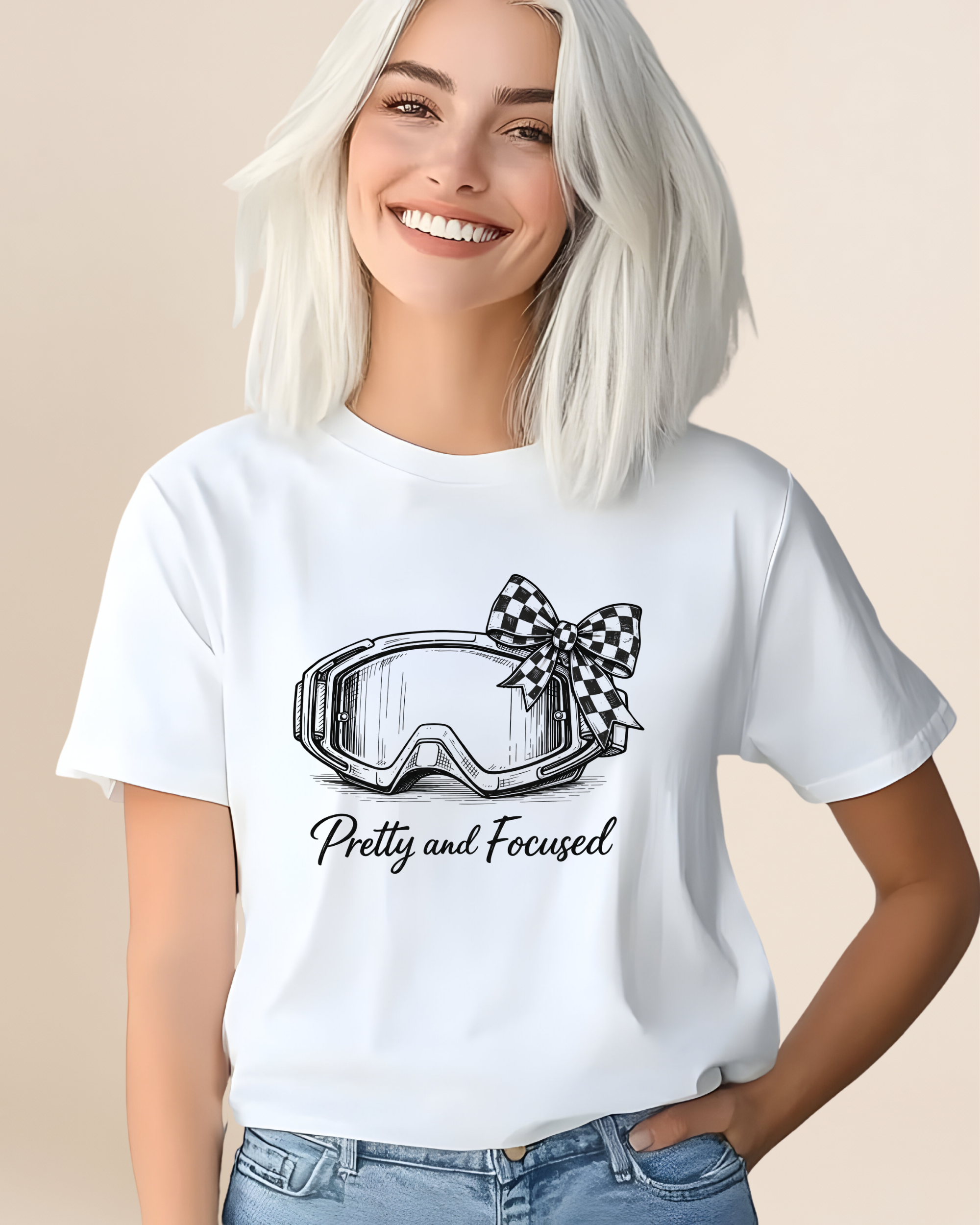 Pretty and Focussed Adult Unisex Tee